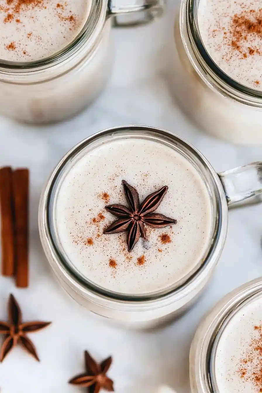 spiced chai tea latte