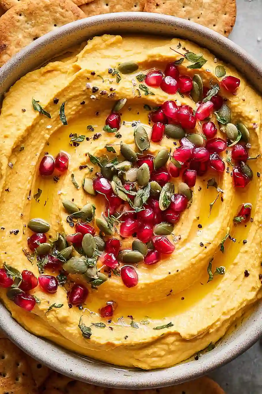 roasted butternut squash hummus