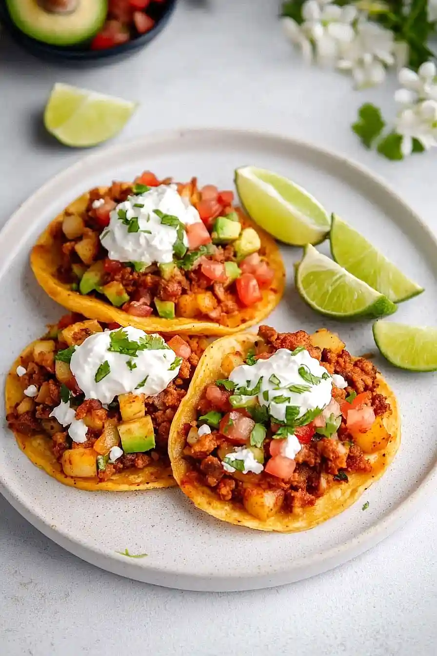 mexican sopes with chorizo