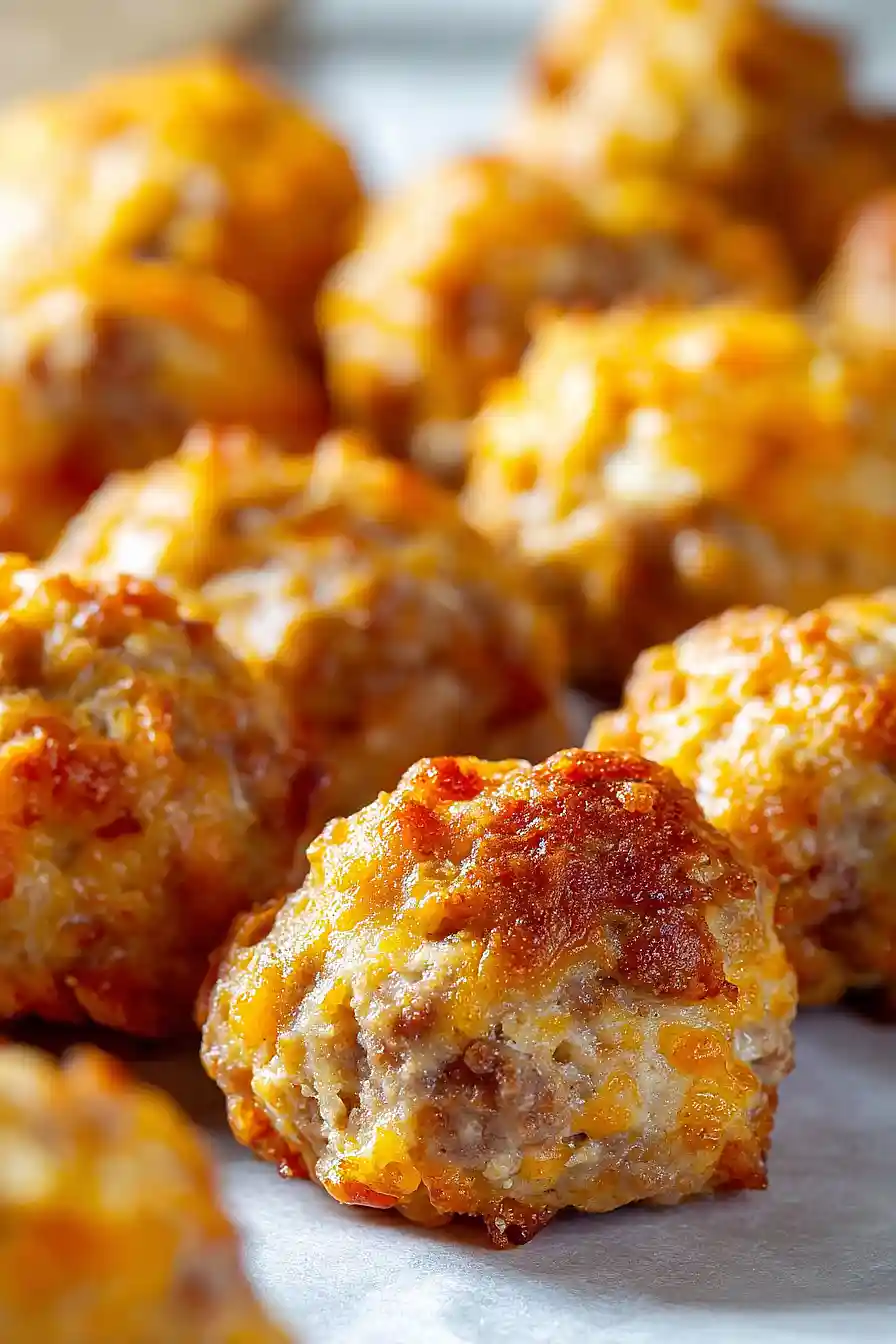 sausage balls with self rising flour