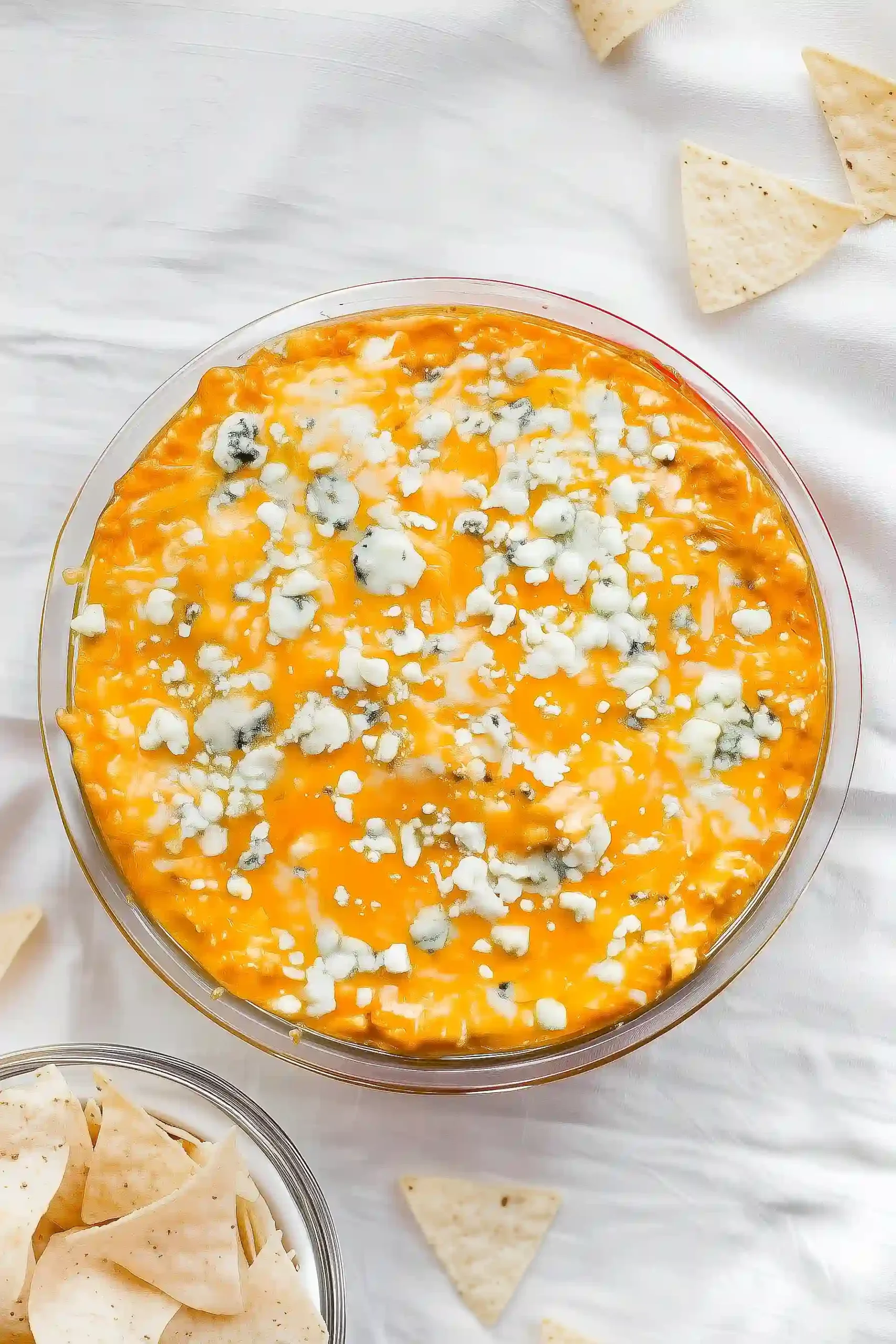 buffalo chicken dip with blue cheese
