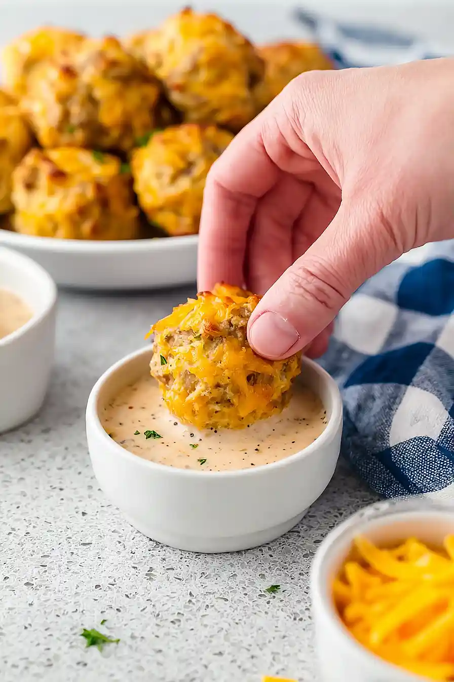 red lobster biscuit sausage balls