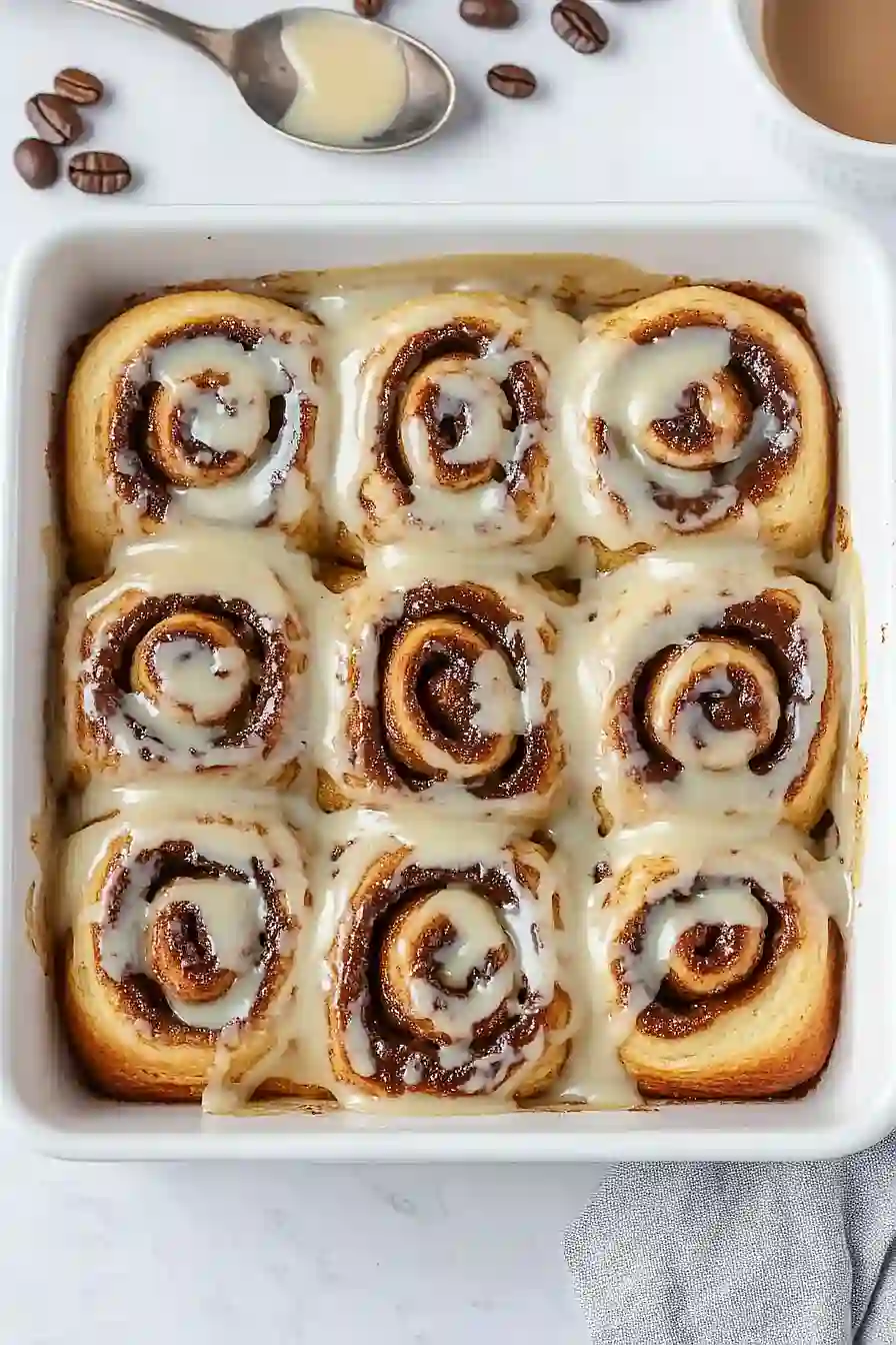 coffee cinnamon rolls