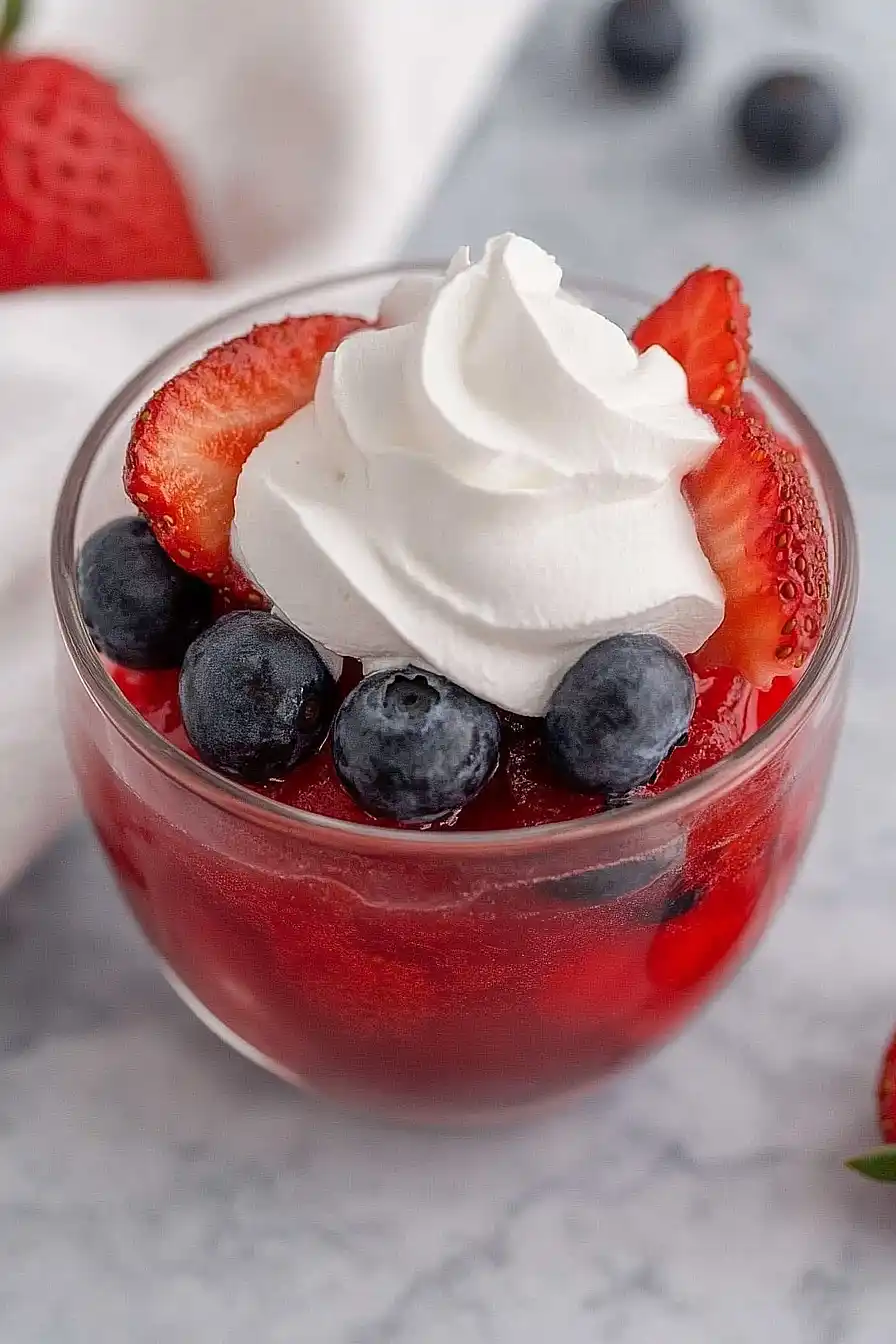 fruit jello cups
