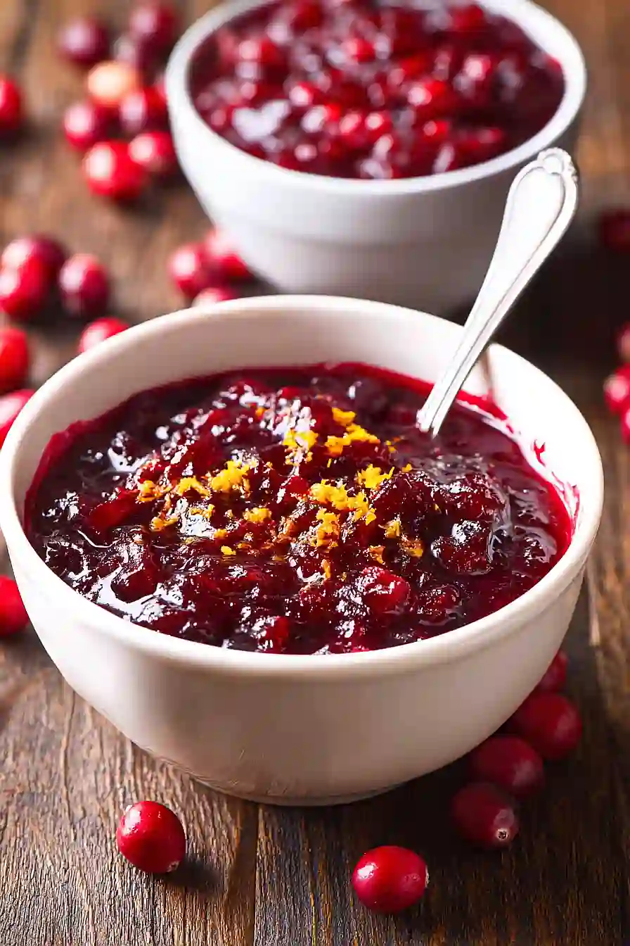 grand marnier cranberry sauce