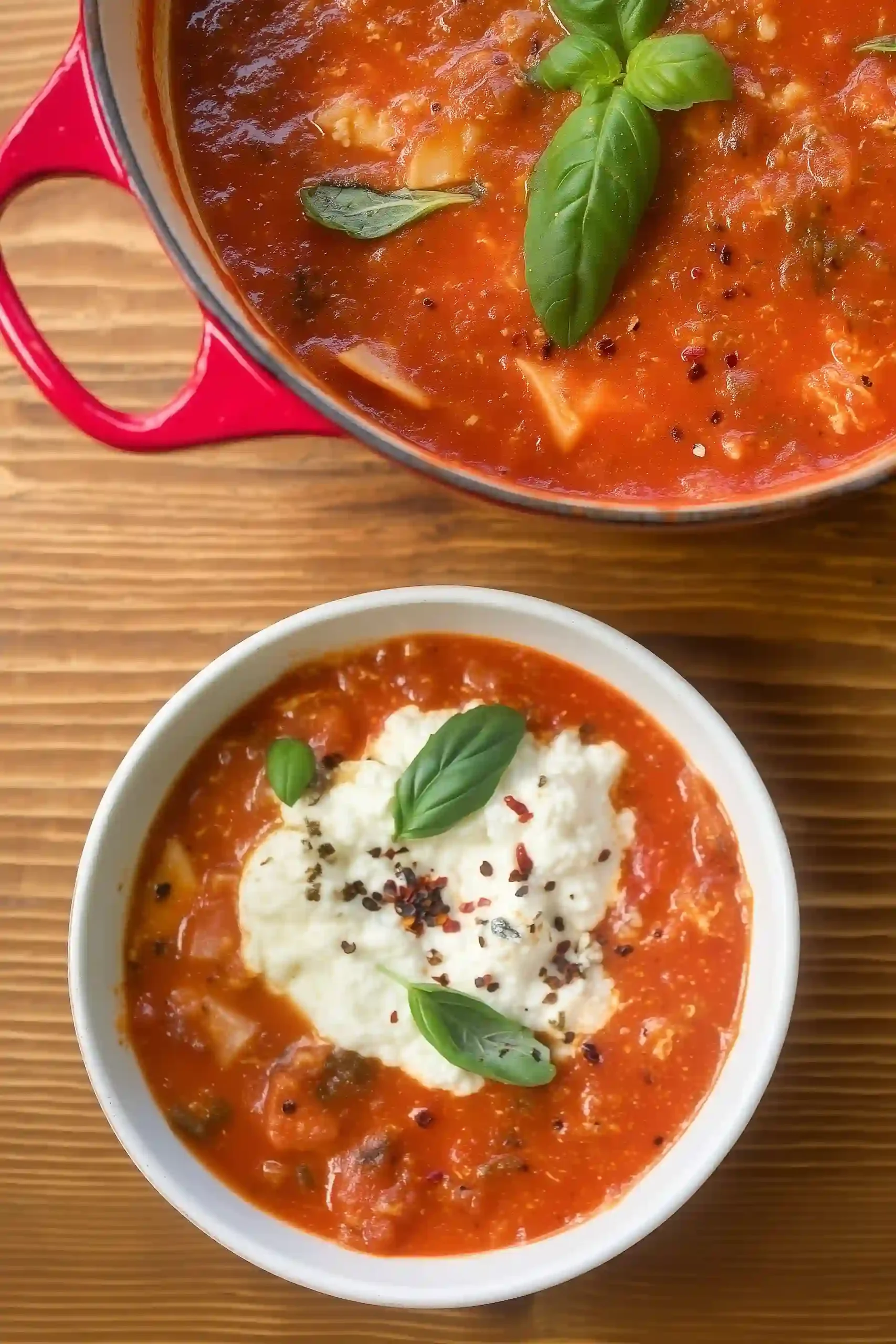 leftover lasagna soup