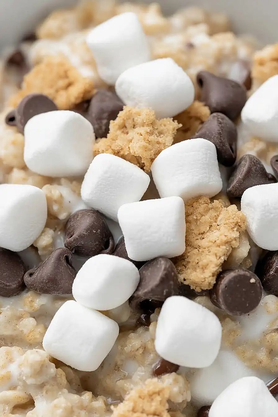 s'mores oatmeal