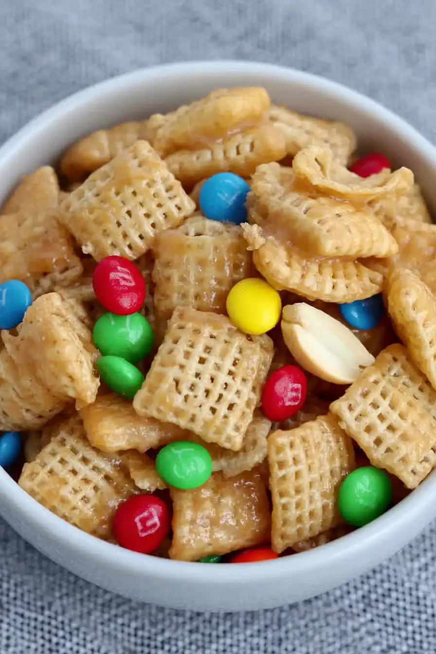 salted caramel chex mix