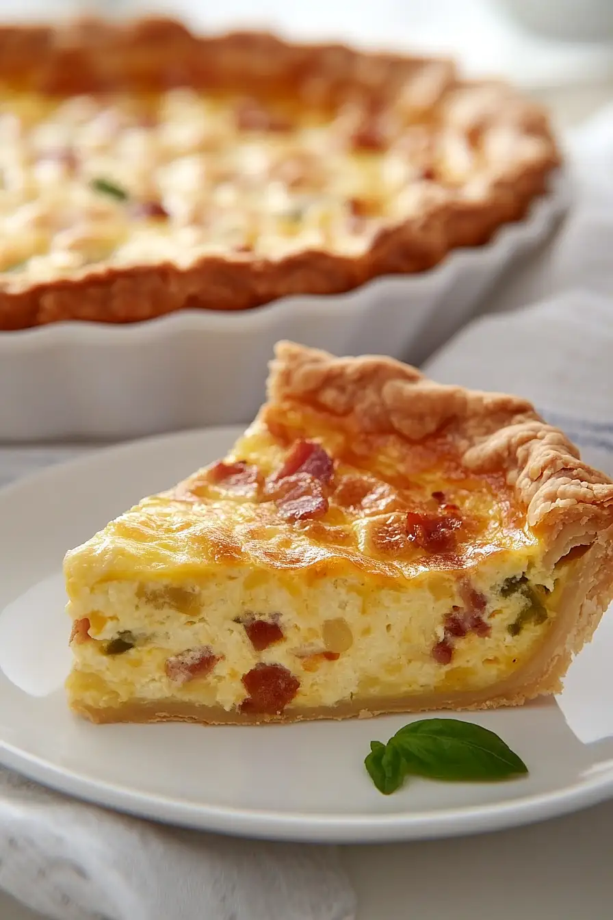 hatch chile quiche