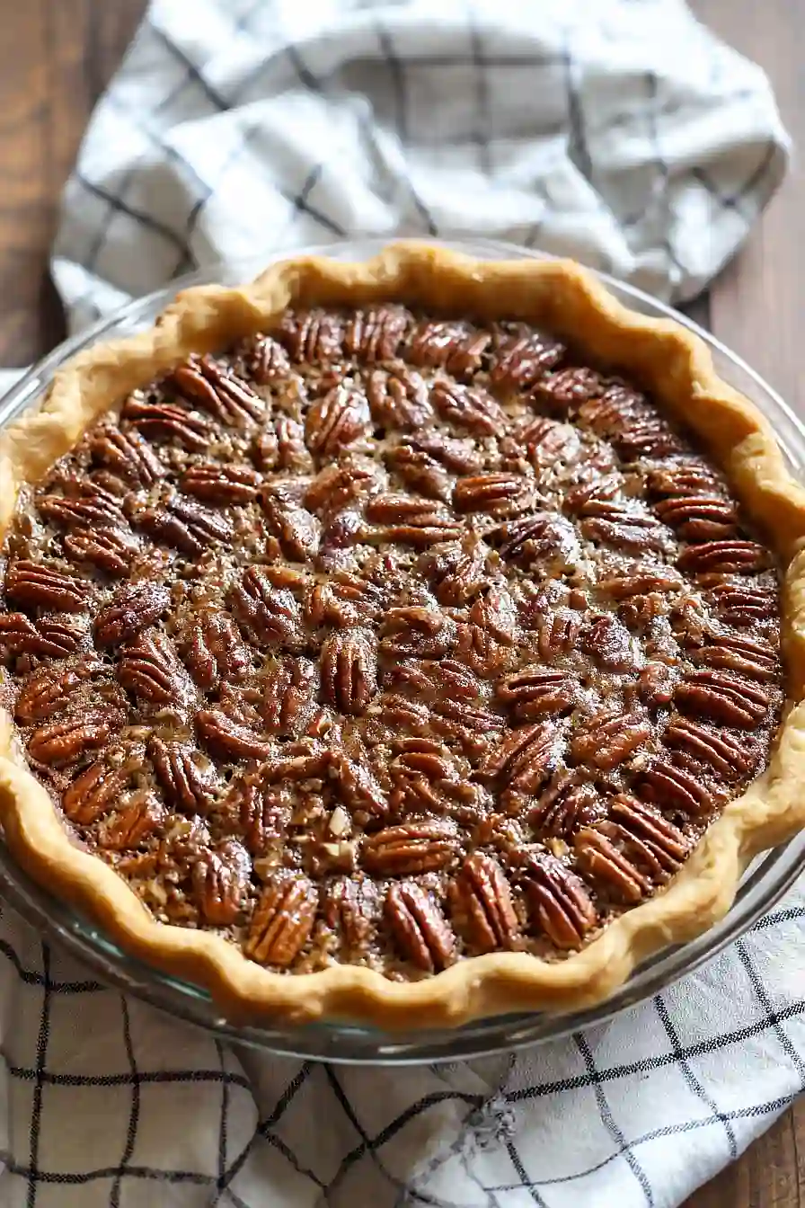 fudgy chocolate pecan pie
