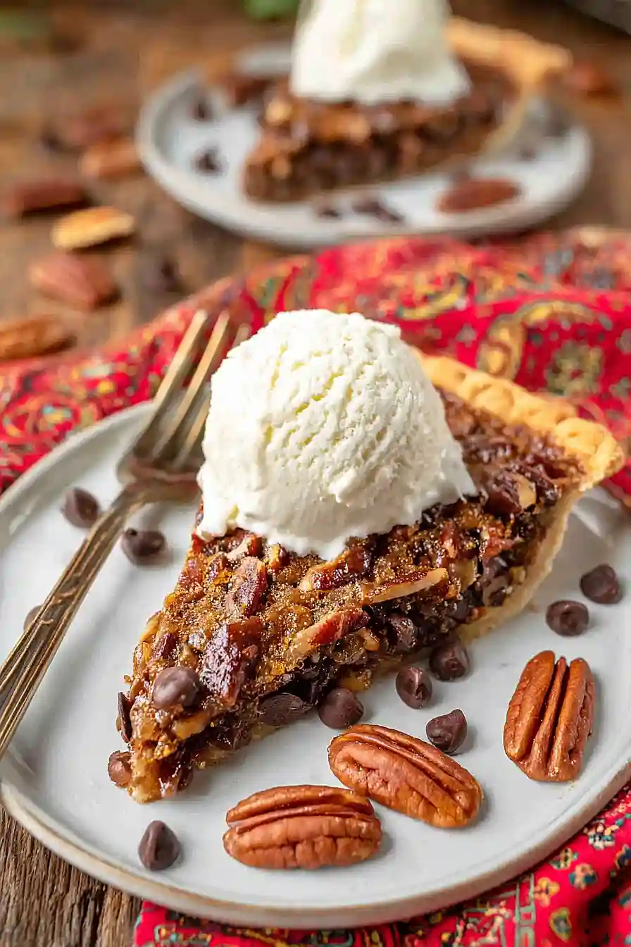 chocolate chip pecan pie