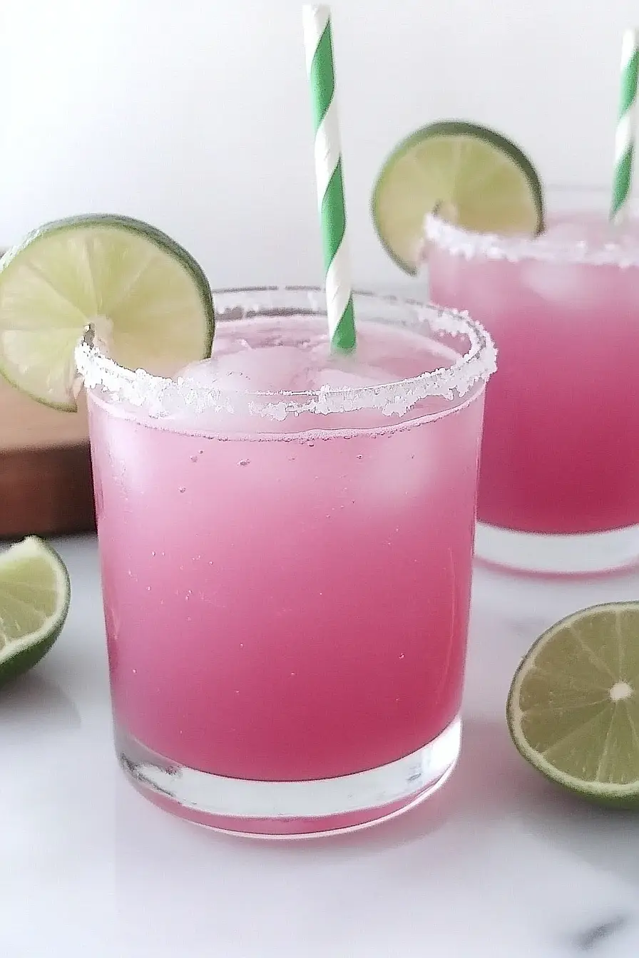 prickly pear margarita mocktail