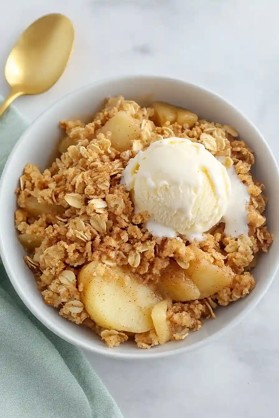 apple crisp topping