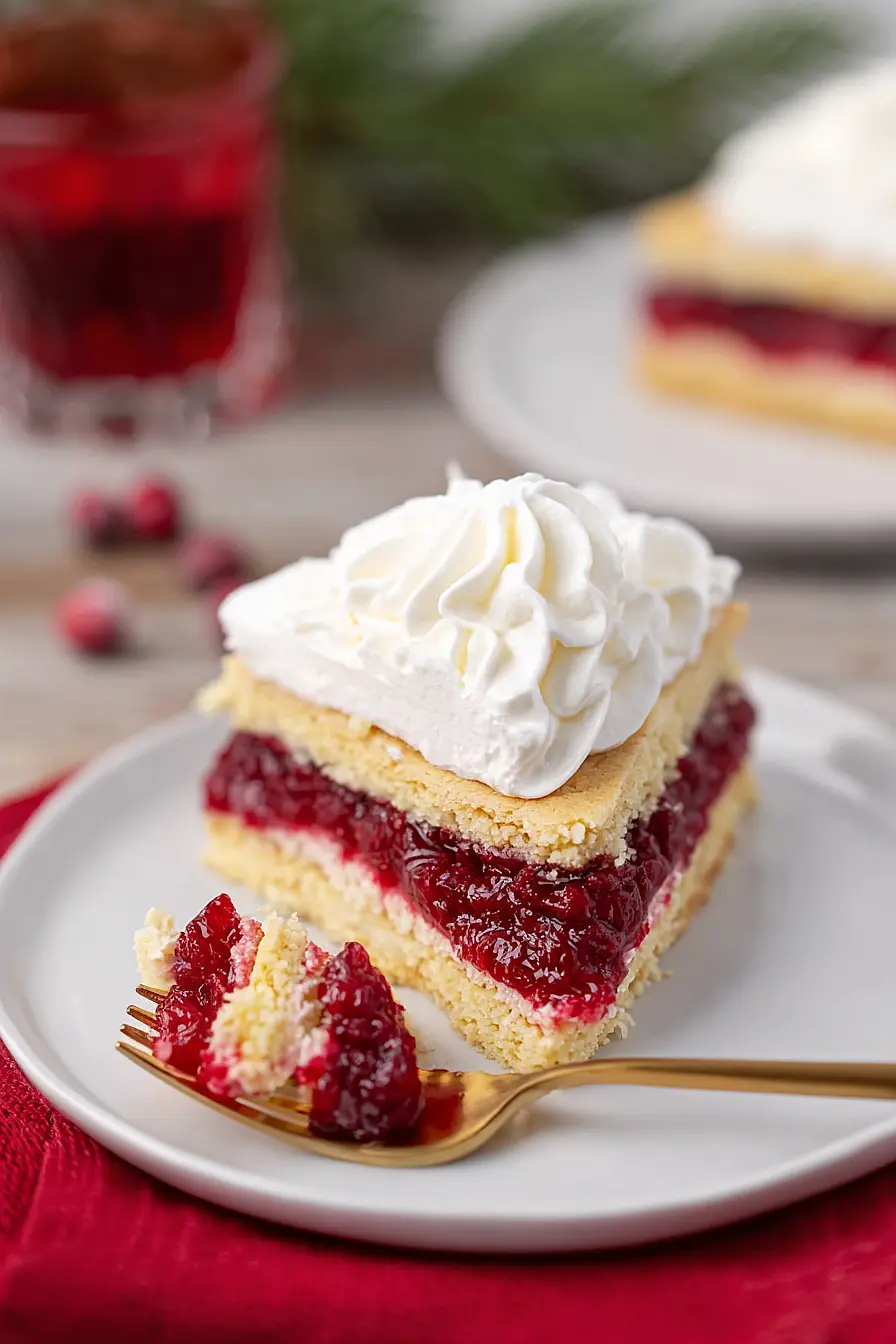 cranberry sauce cake