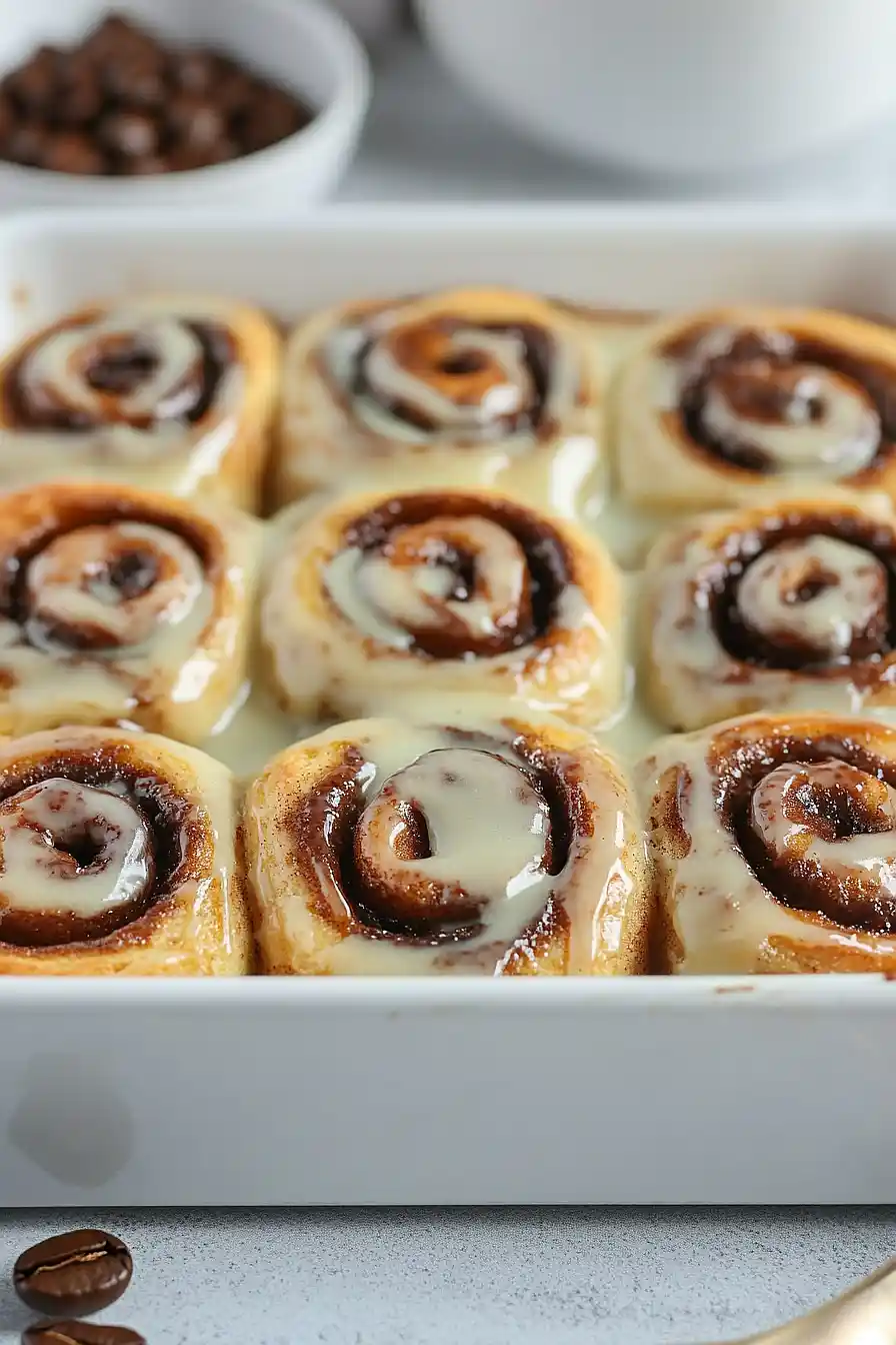 coffee cinnamon rolls