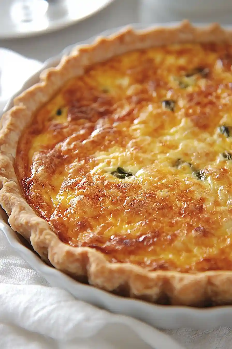 hatch chile quiche
