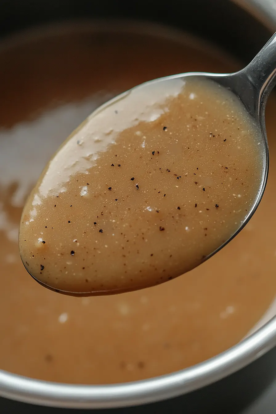 caramelized onion gravy