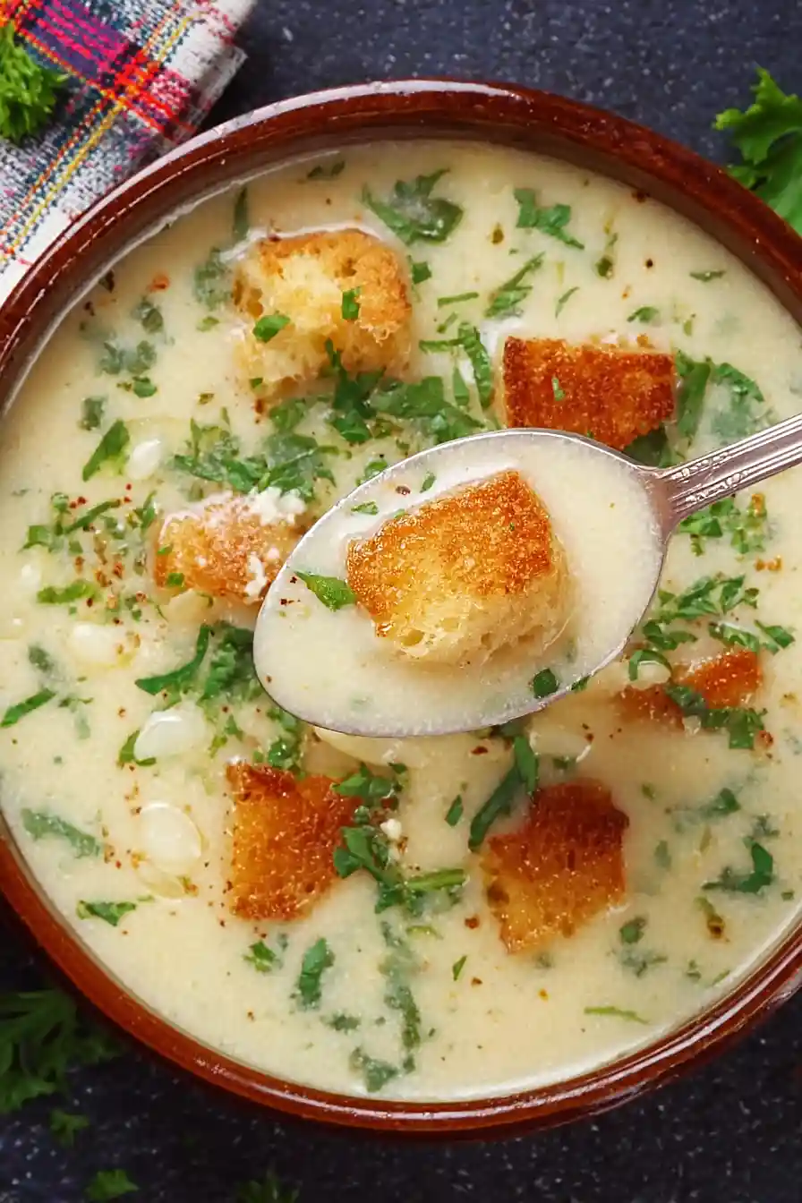 garlic soup italian style