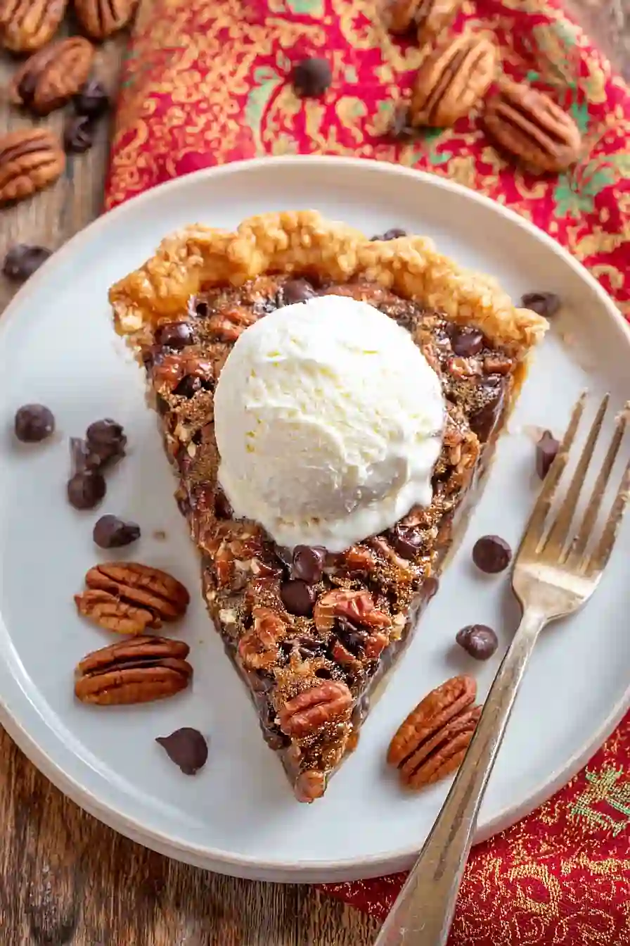 chocolate chip pecan pie