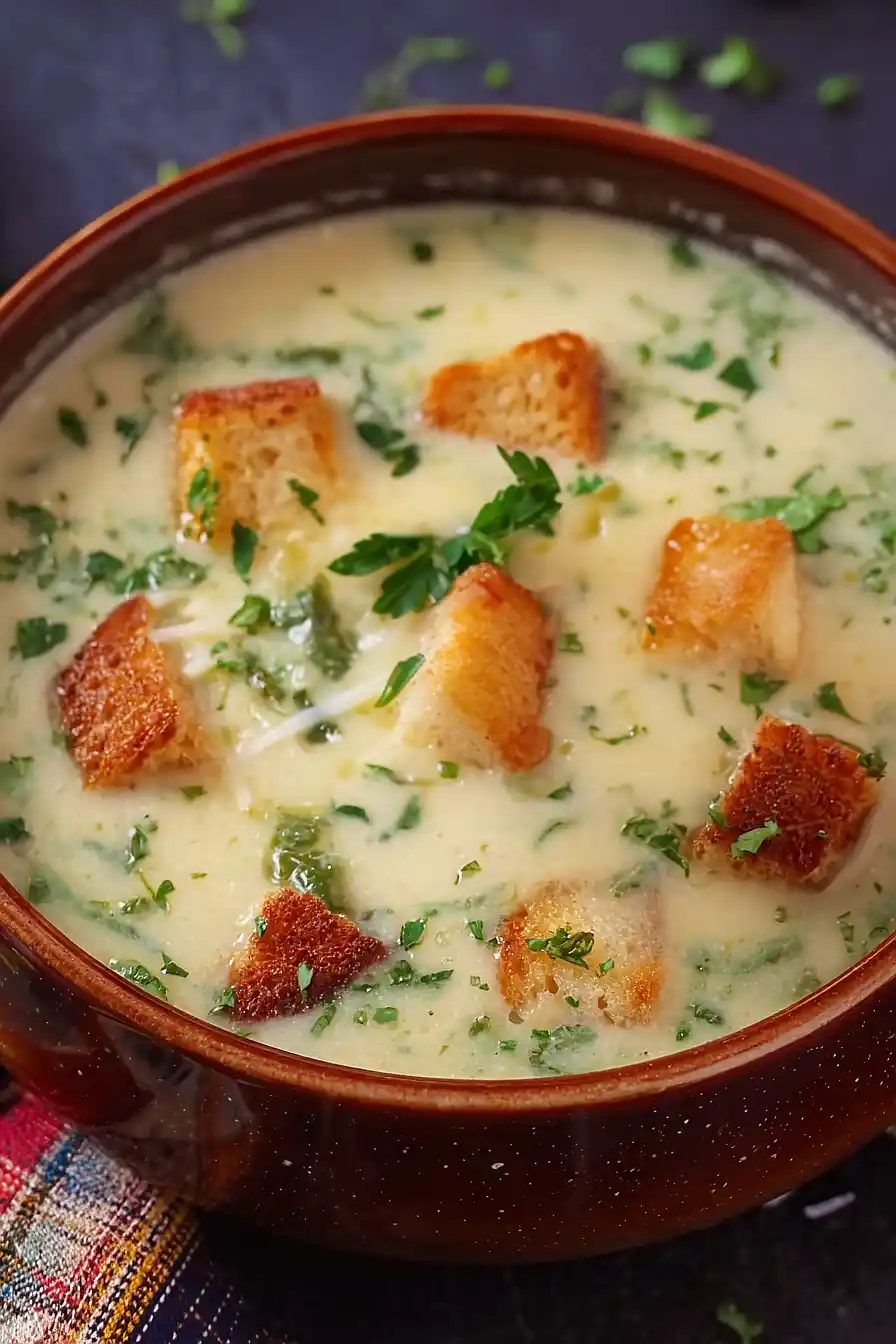 garlic soup italian style
