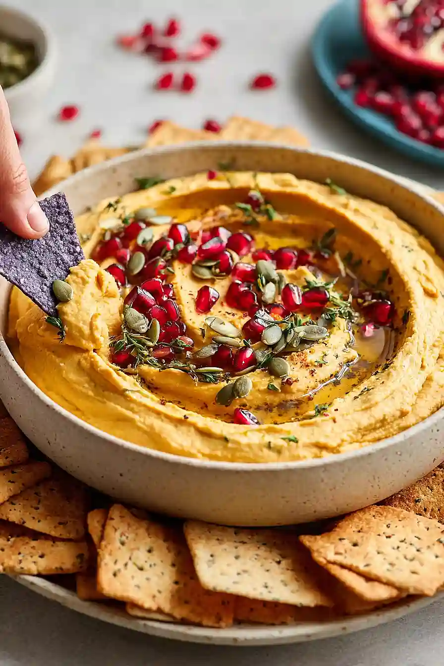 roasted butternut squash hummus