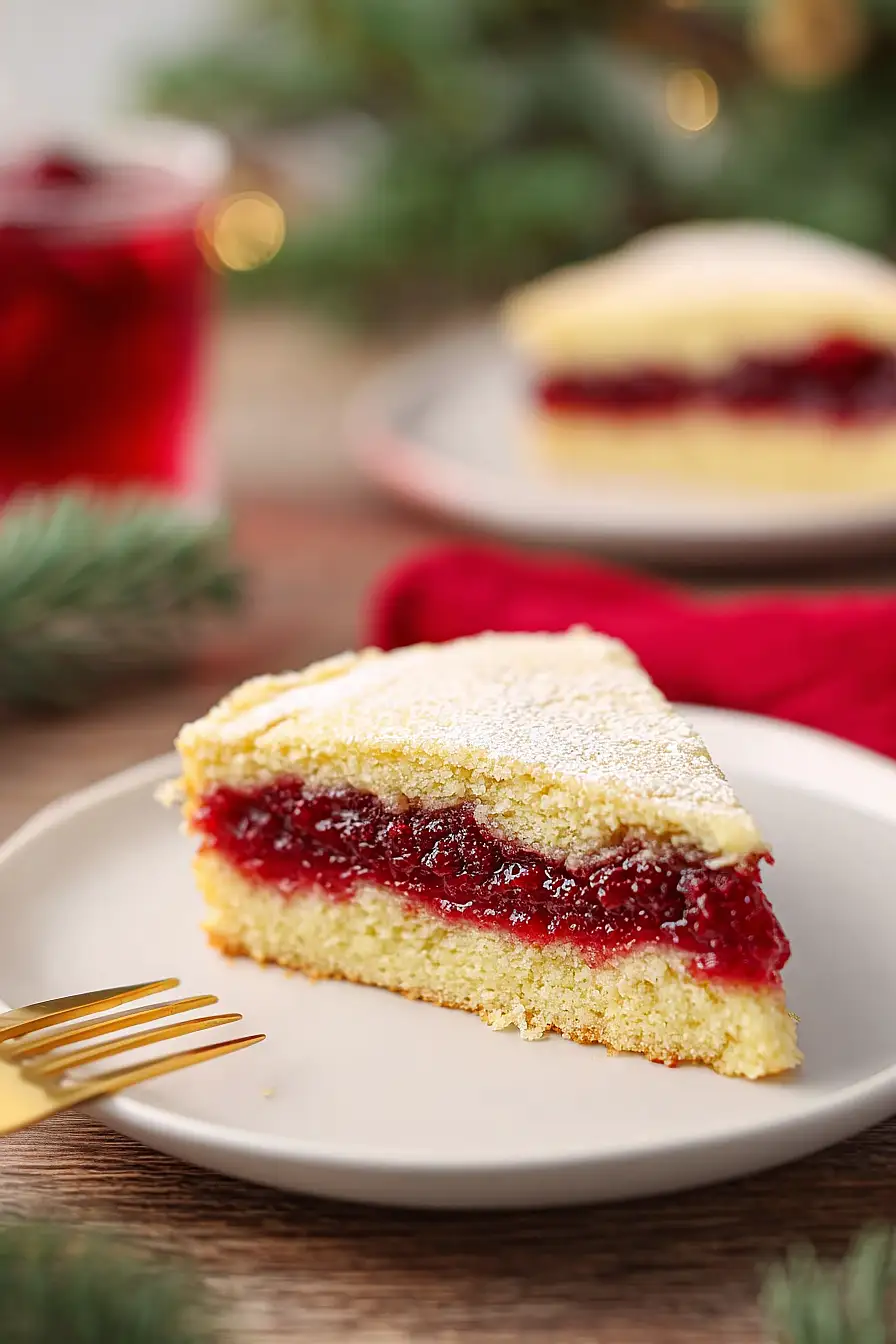cranberry sauce cake