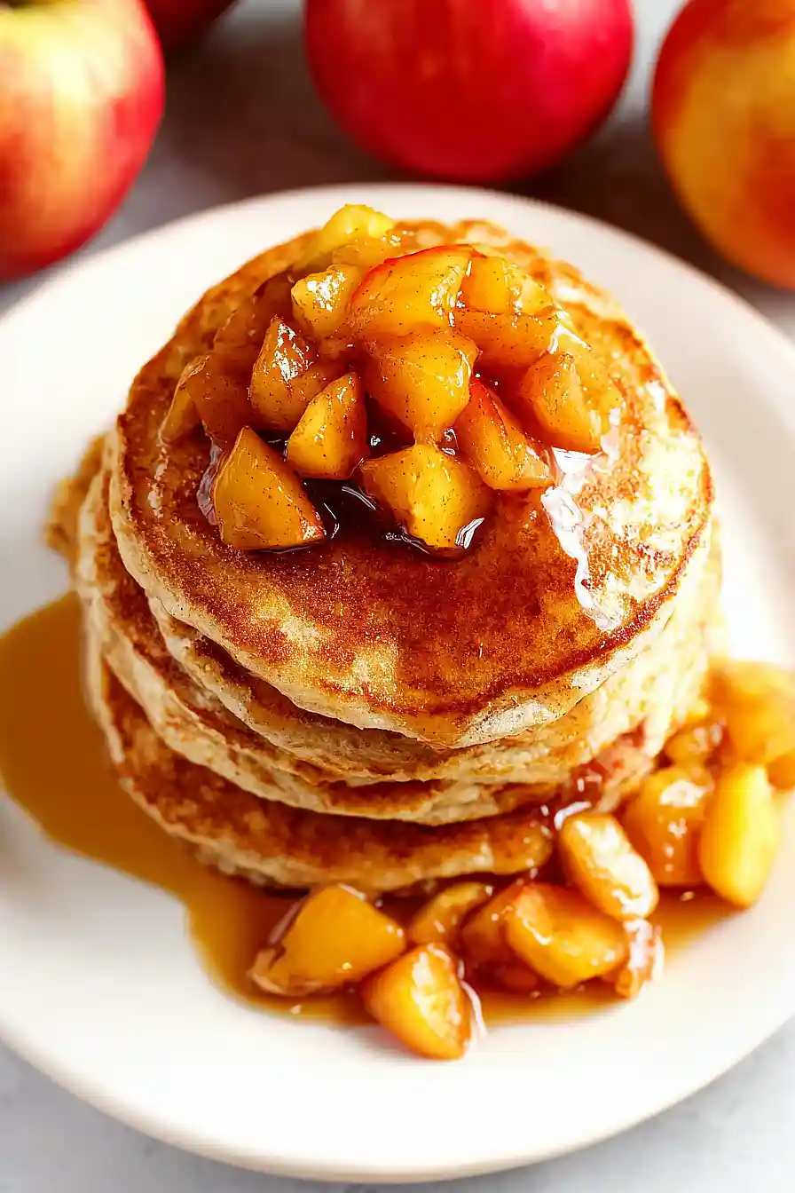 apple cider pancakes