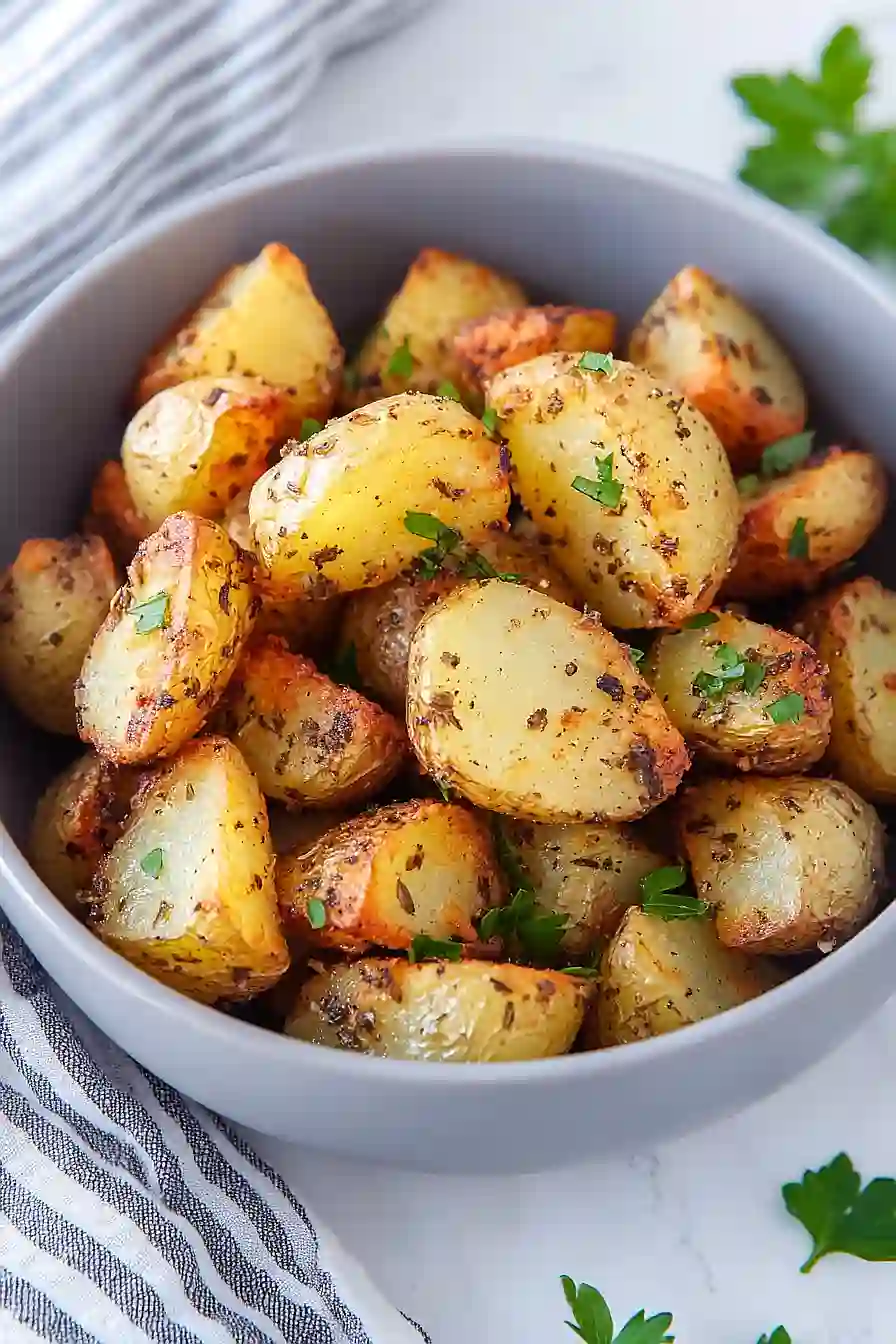 air fryer roasted potatoes