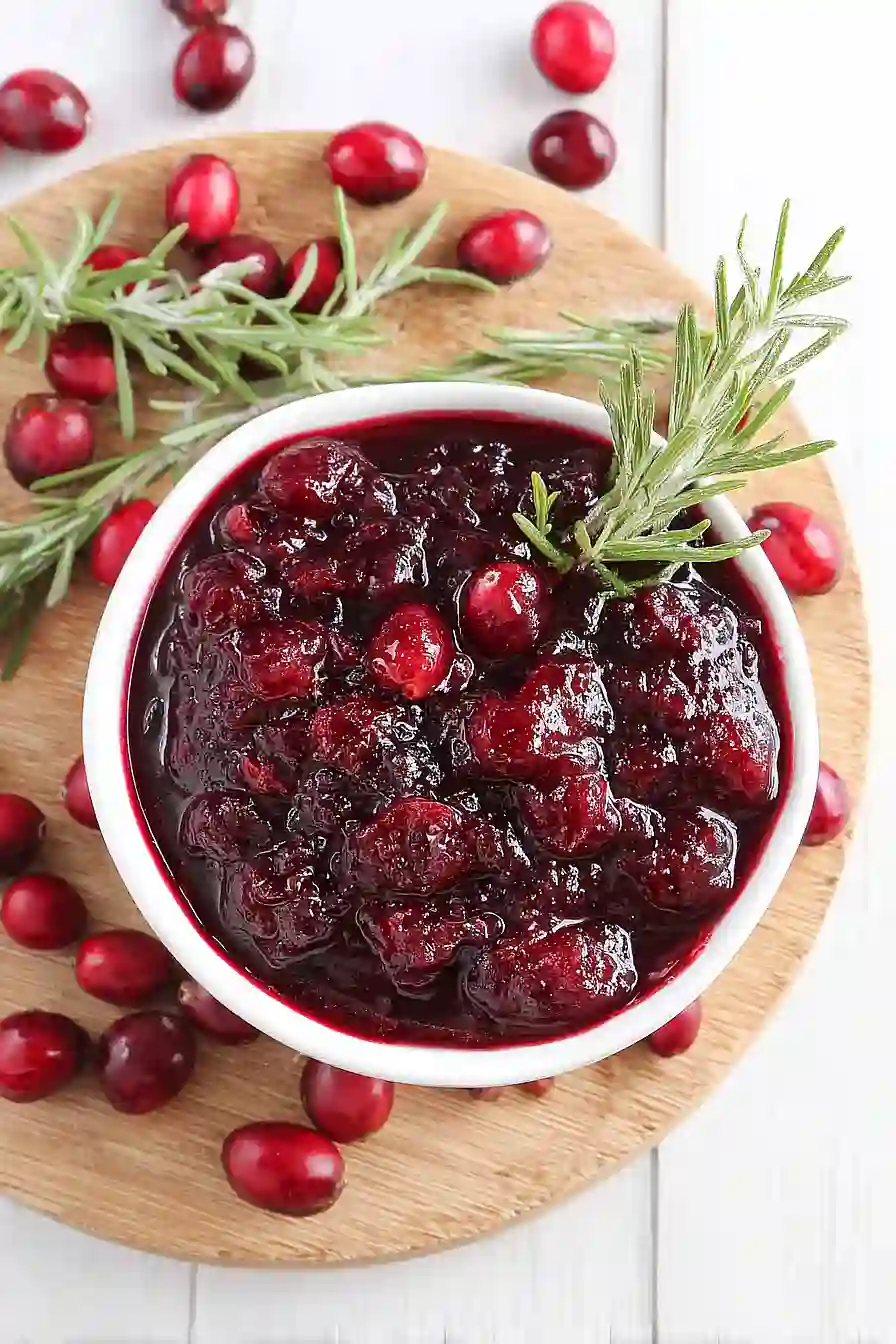 cranberry sauce with brown sugar
