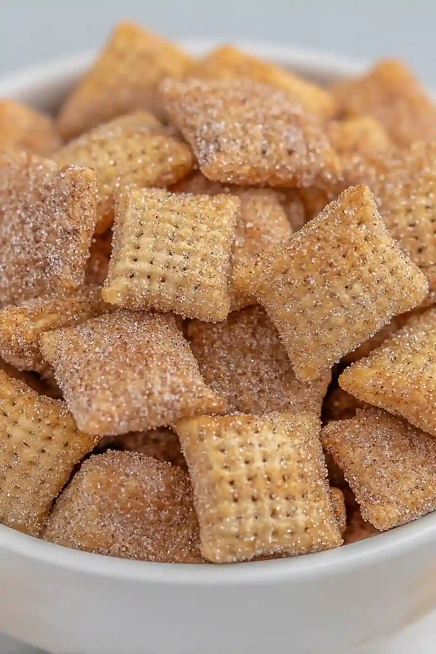 cinnamon sugar chex mix recipe
