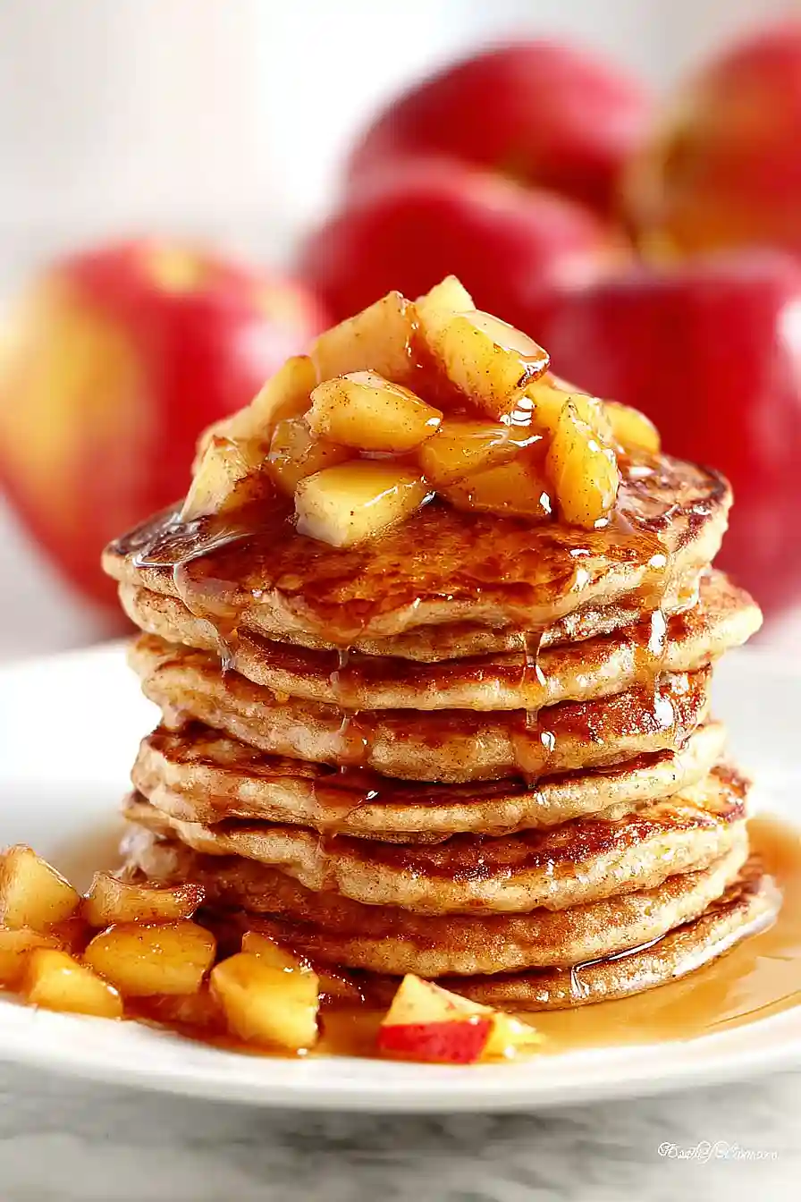 apple cider pancakes
