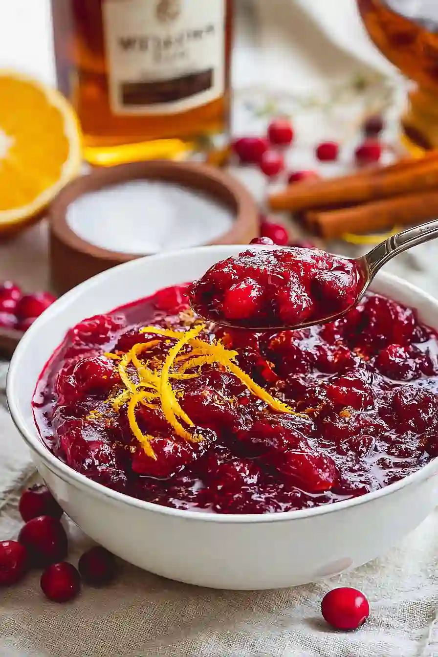 bourbon cranberry sauce