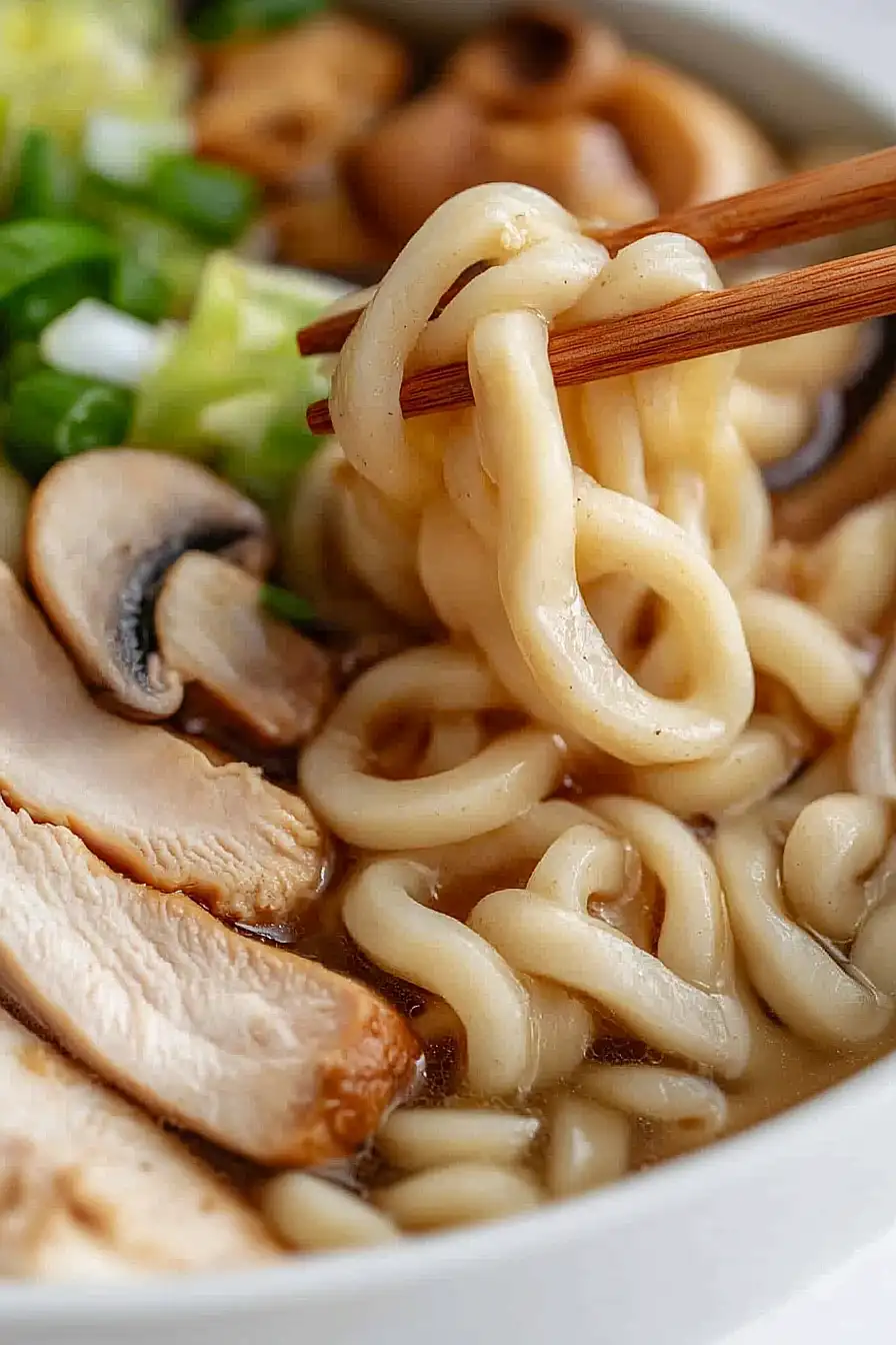 chicken udon soup