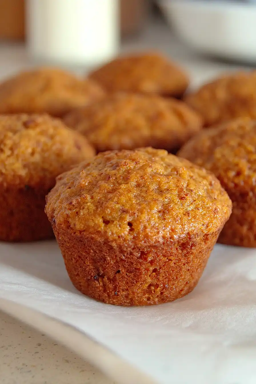 fresh pumpkin muffins