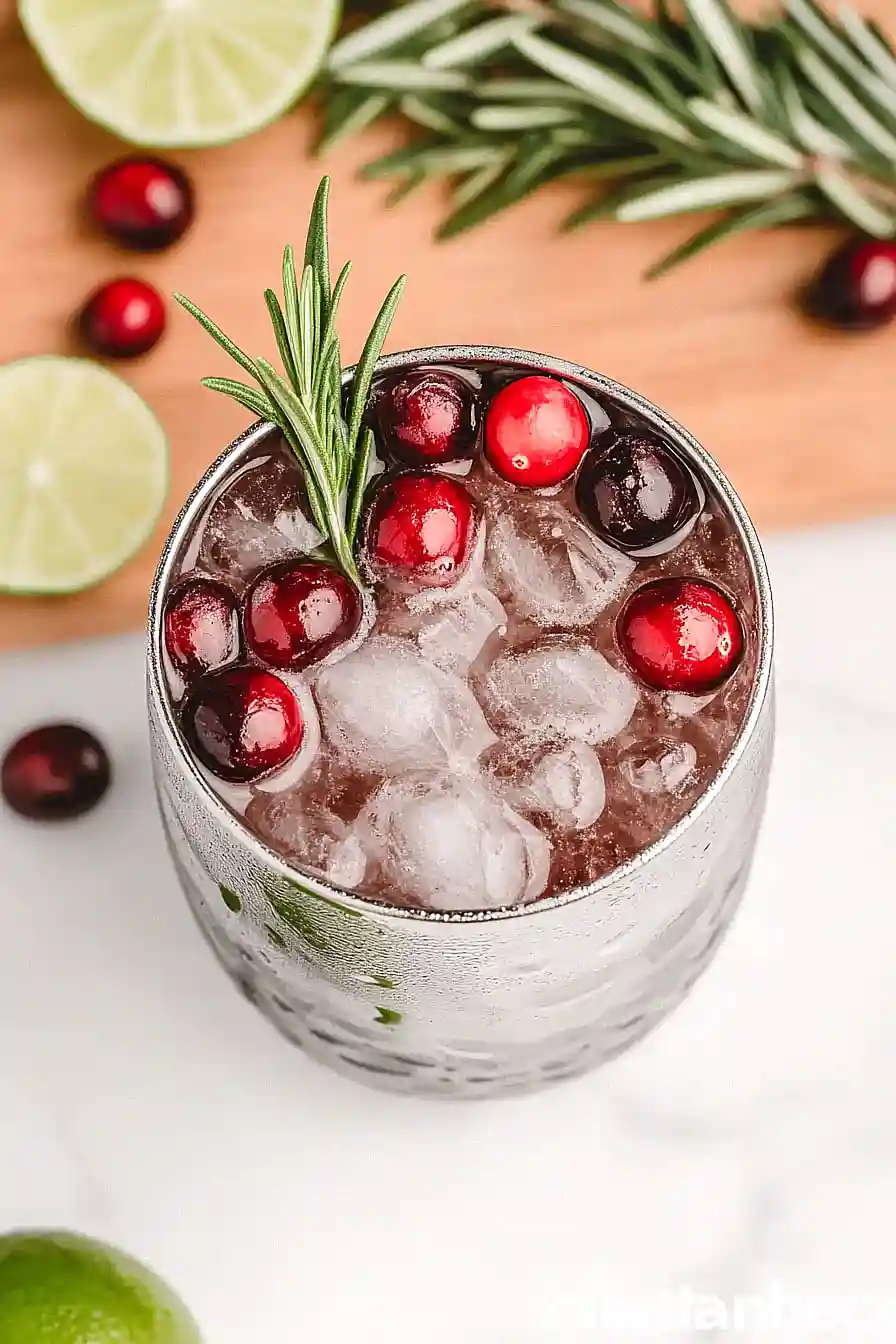 cranberry moscow mule pitcher
