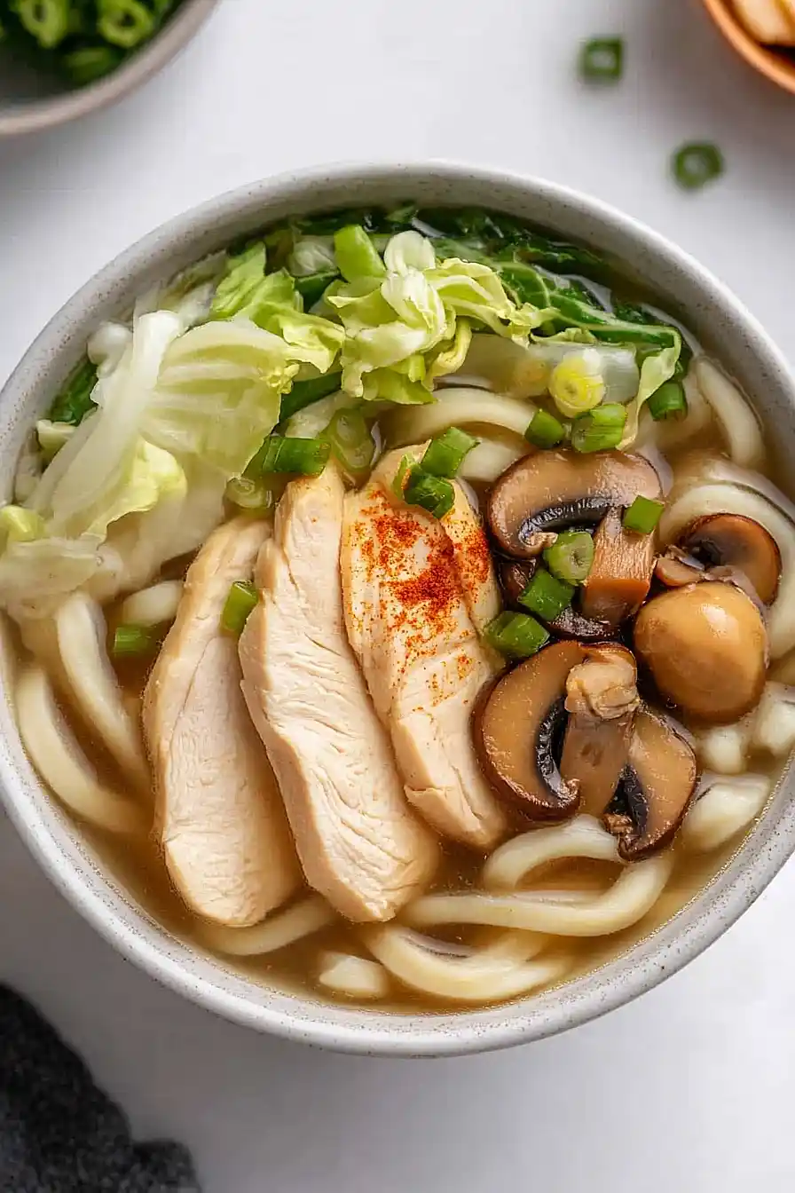 chicken udon soup