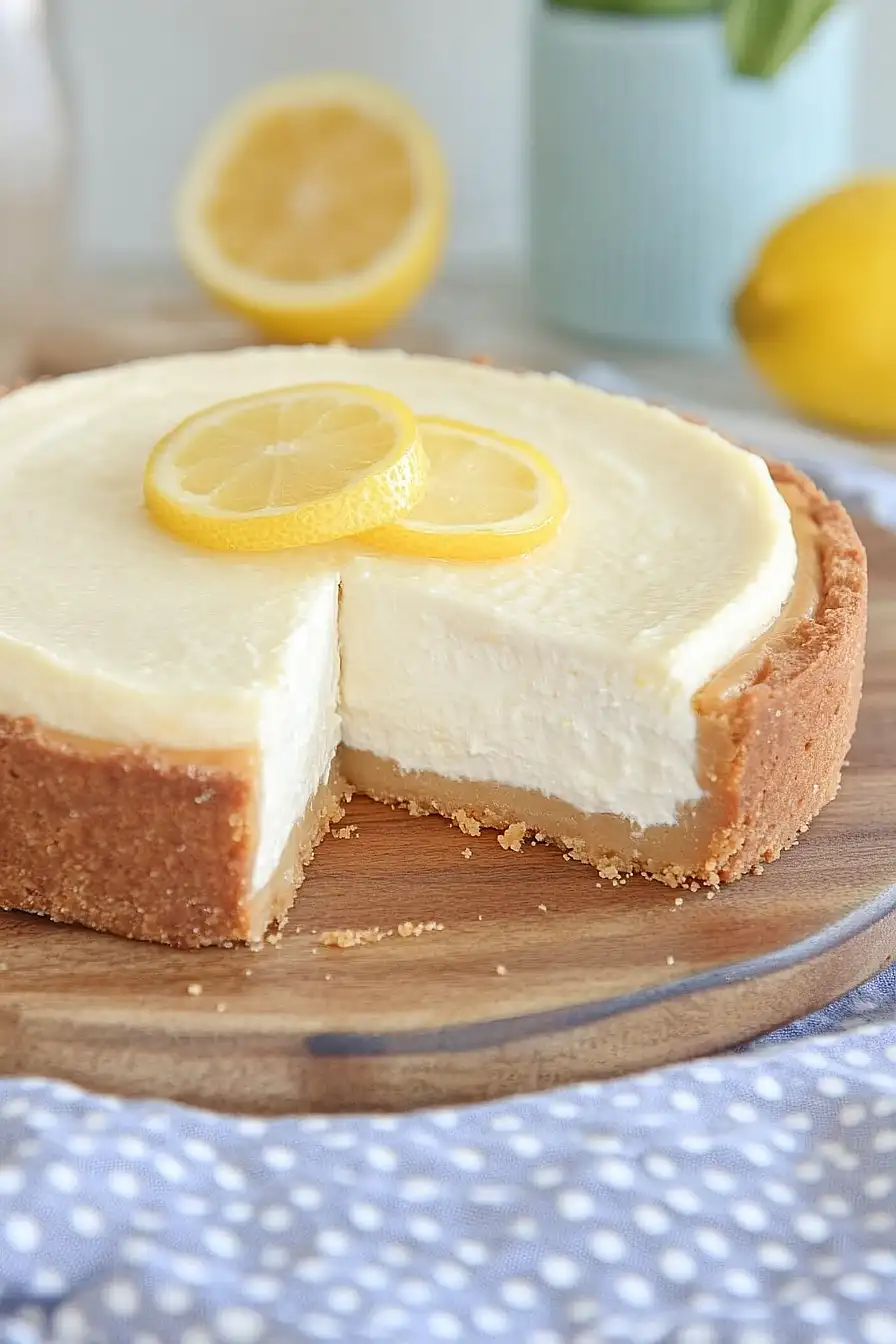 keto lemon cheesecake