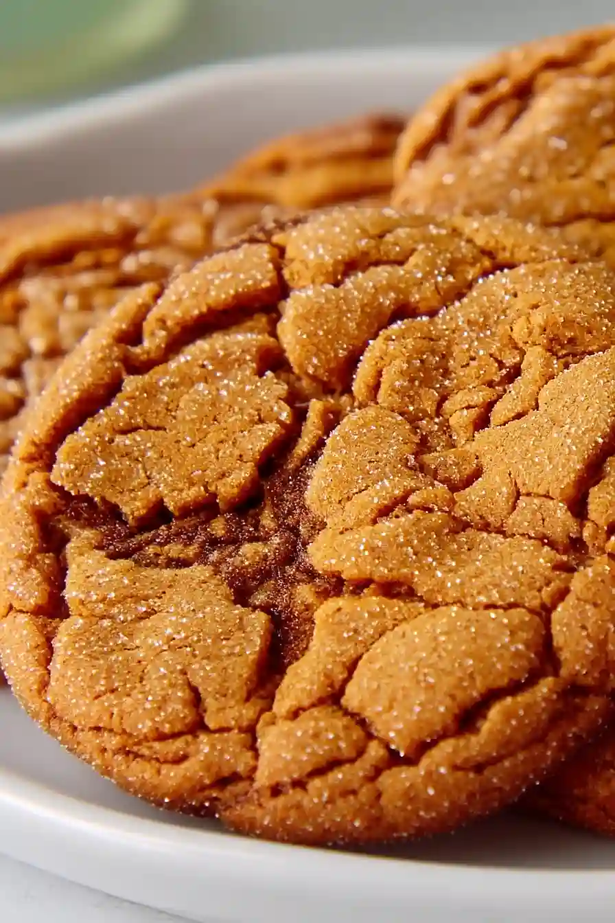 spiced molasses cookies
