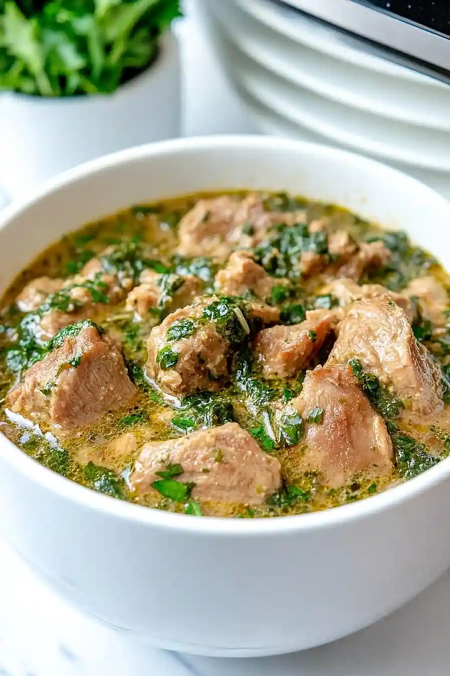 crockpot pork chili verde