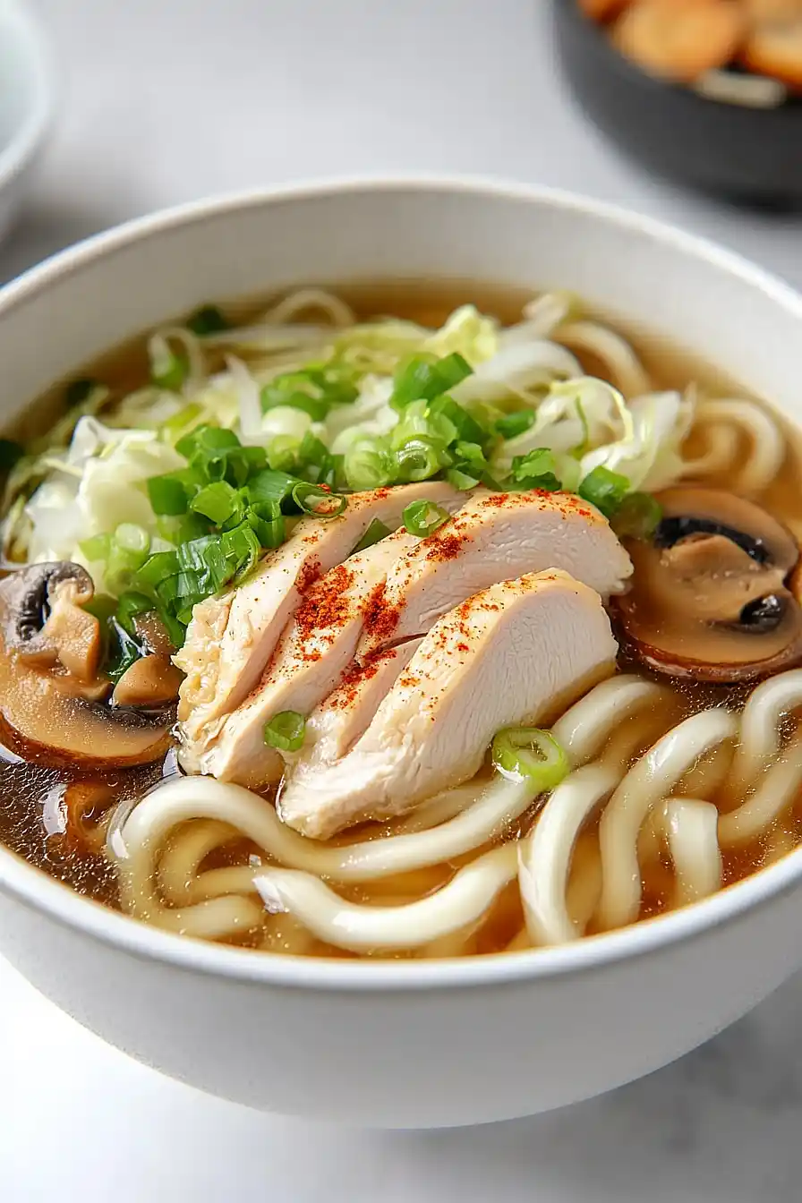 chicken udon soup