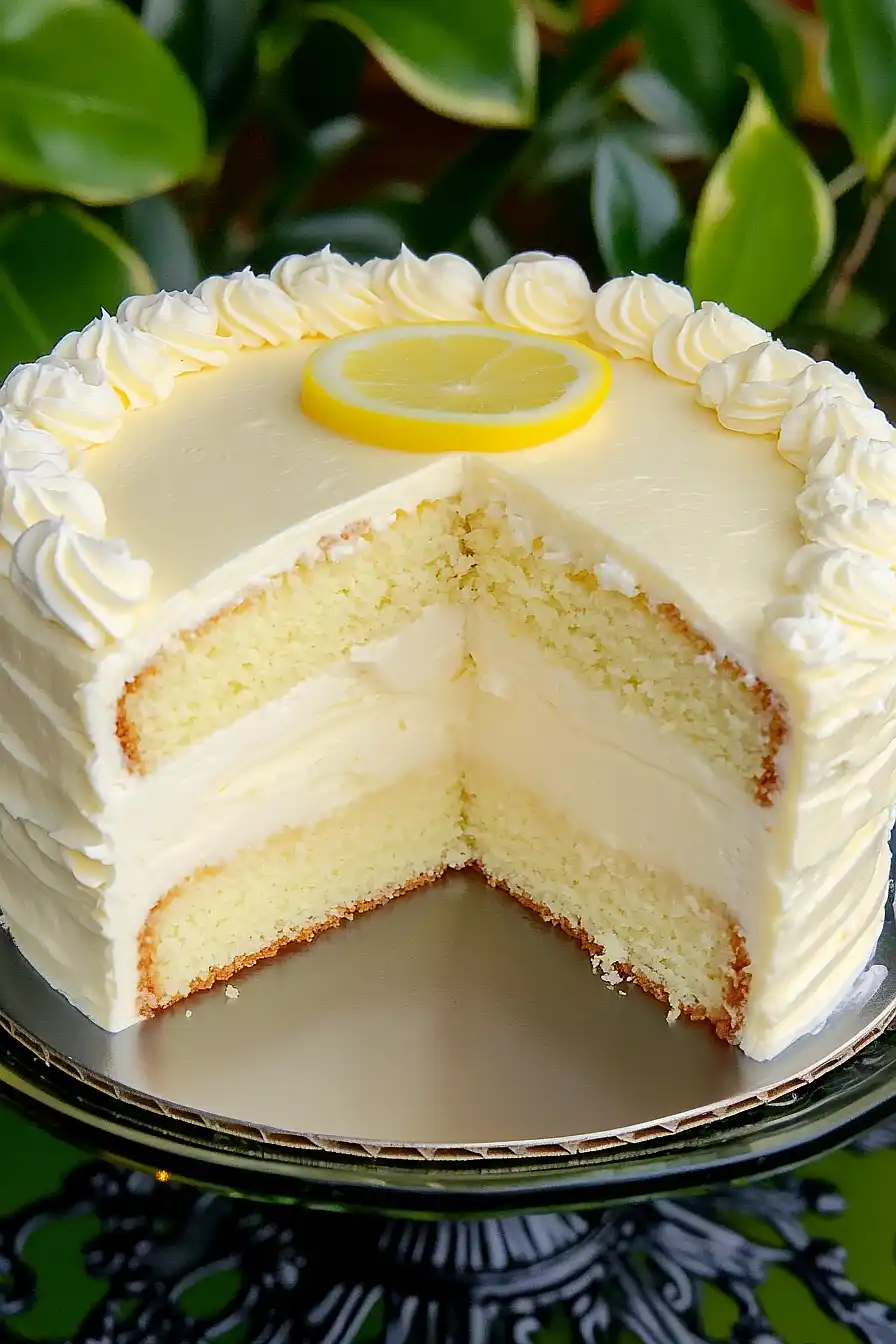lemon cheesecake cake