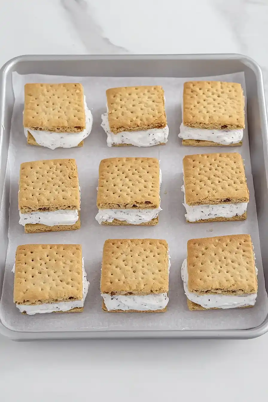 cool whip ice cream sandwiches