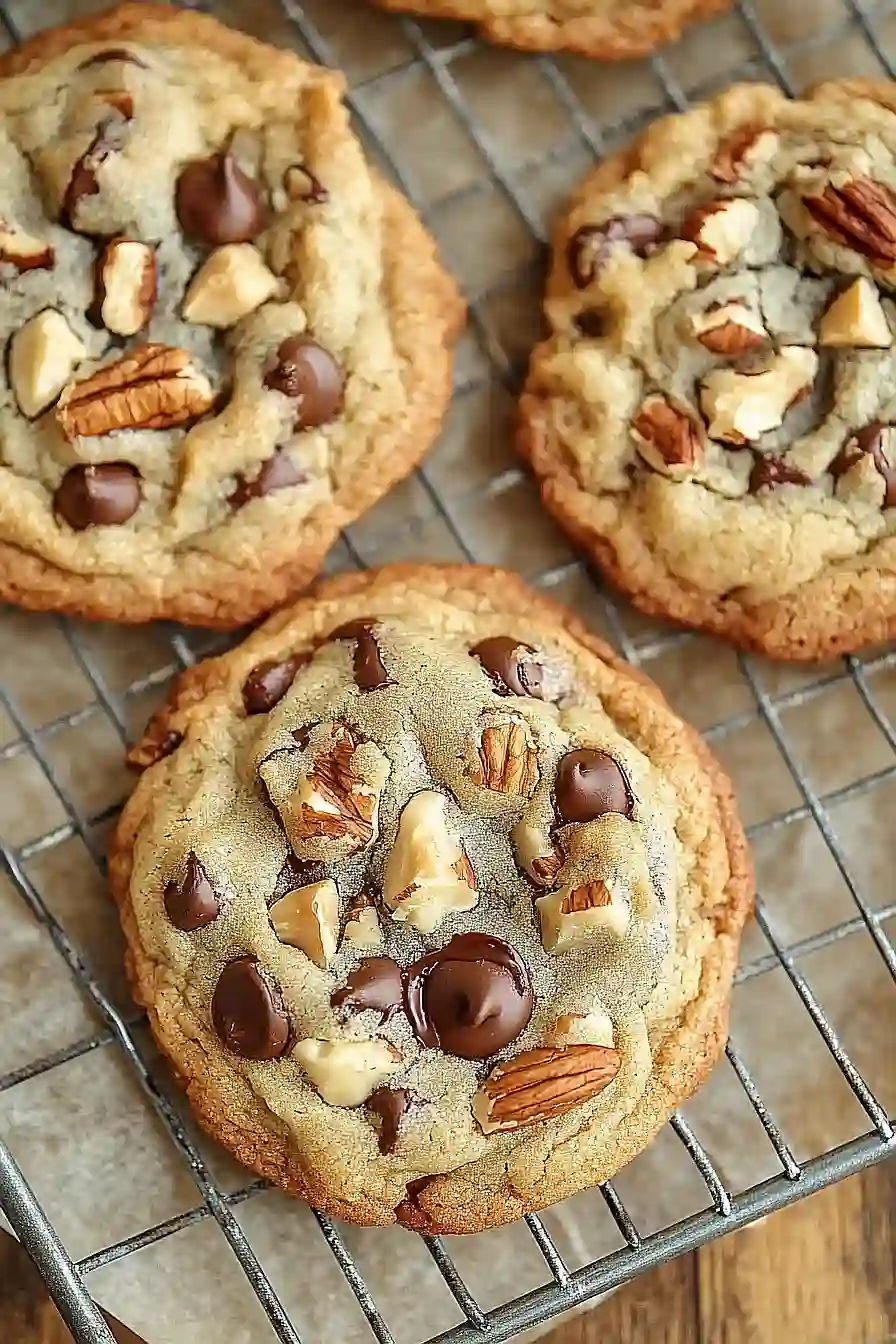 chocolate chip pecan cookies
