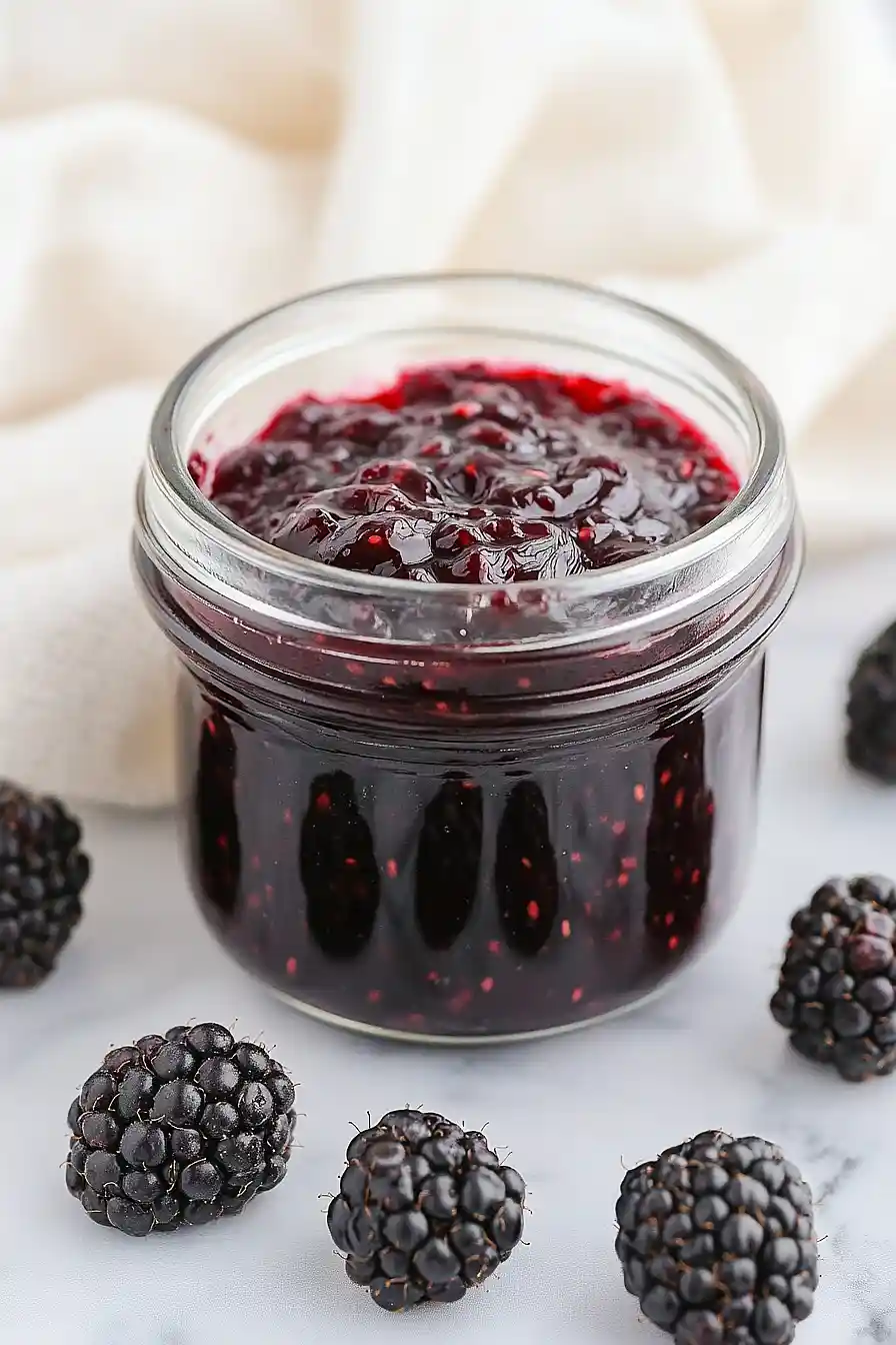 black raspberry jam