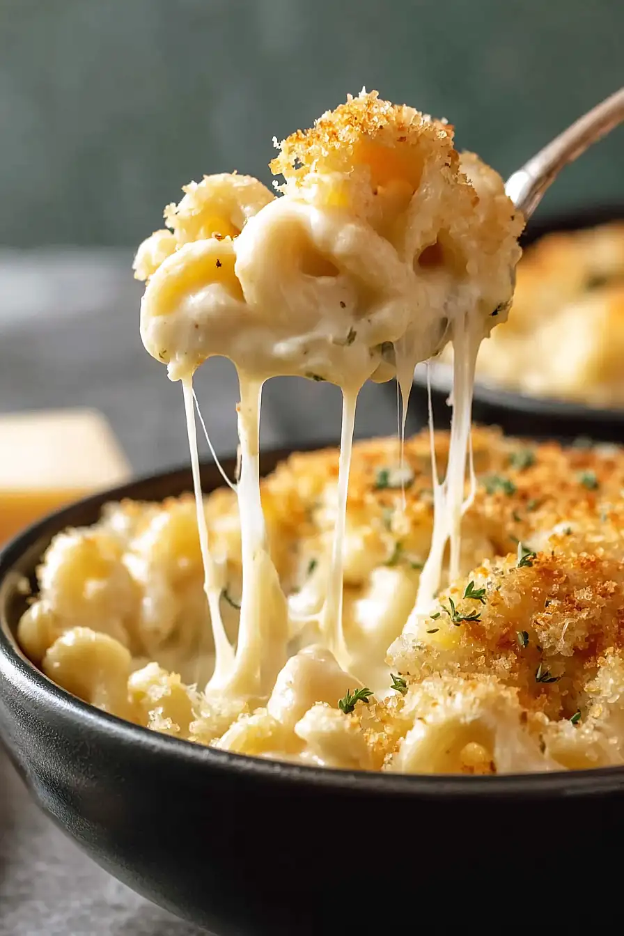 baked thanksgiving mac and cheese