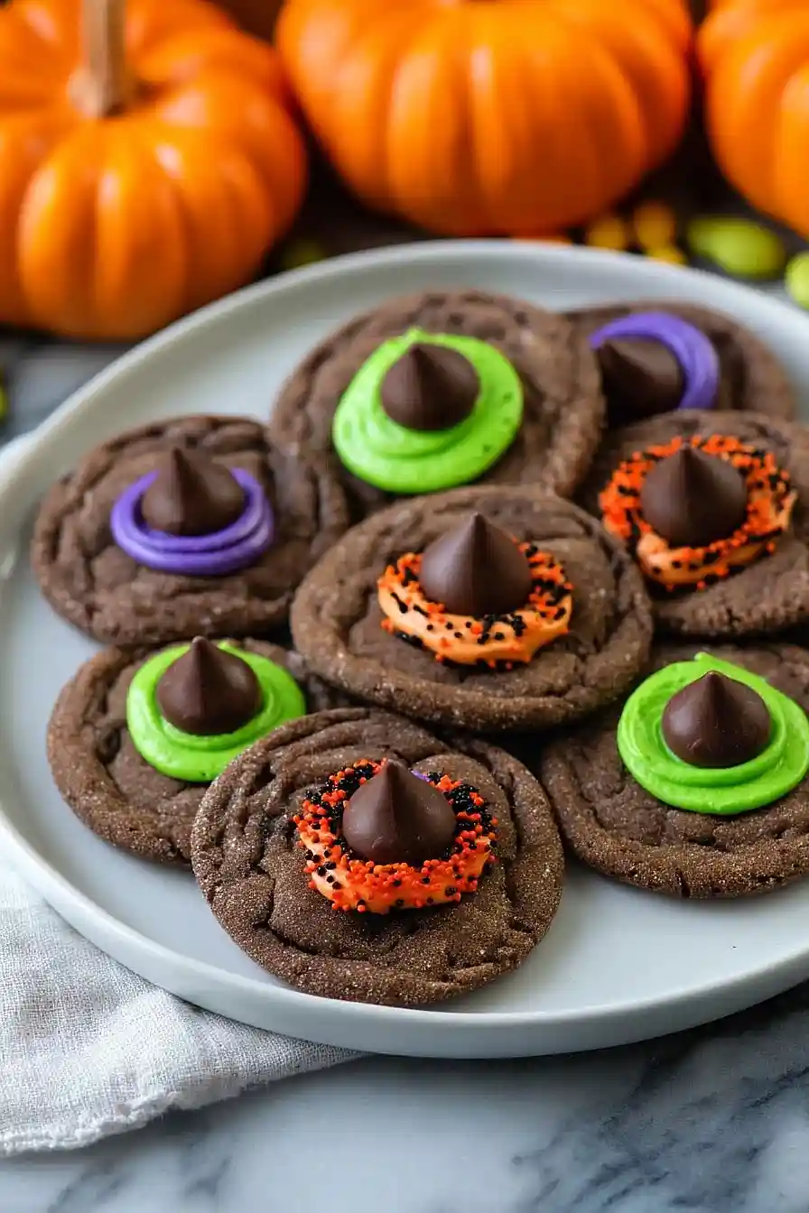 witch hat cookies