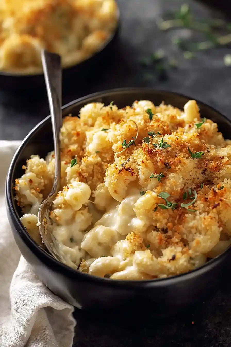 baked thanksgiving mac and cheese