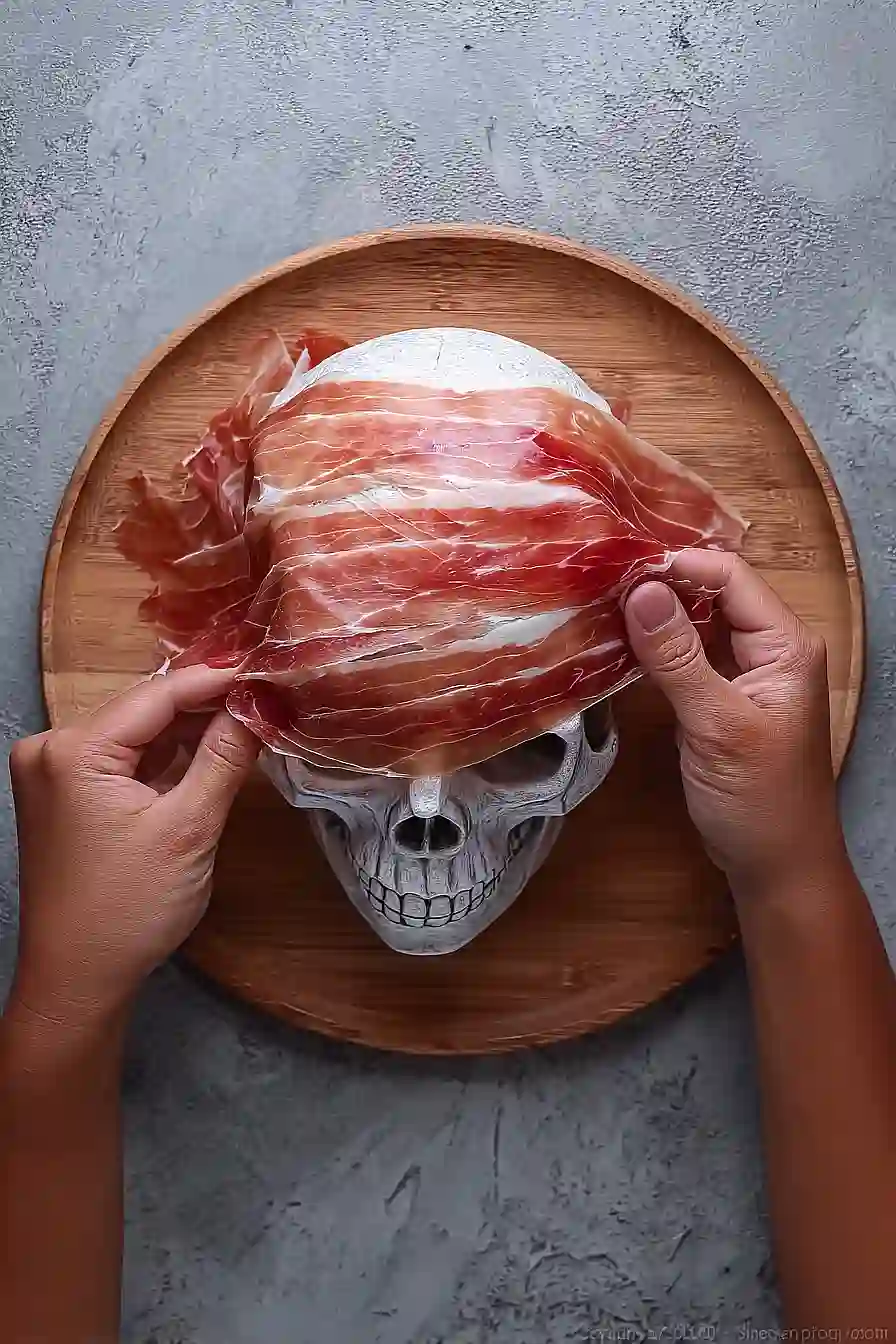 halloween meathead charcuterie board