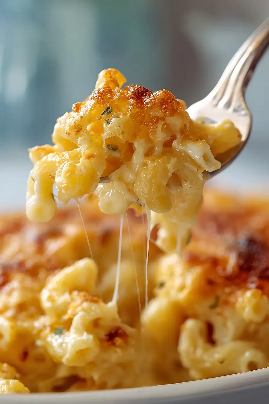 baked mac and cheese with cream of mushroom