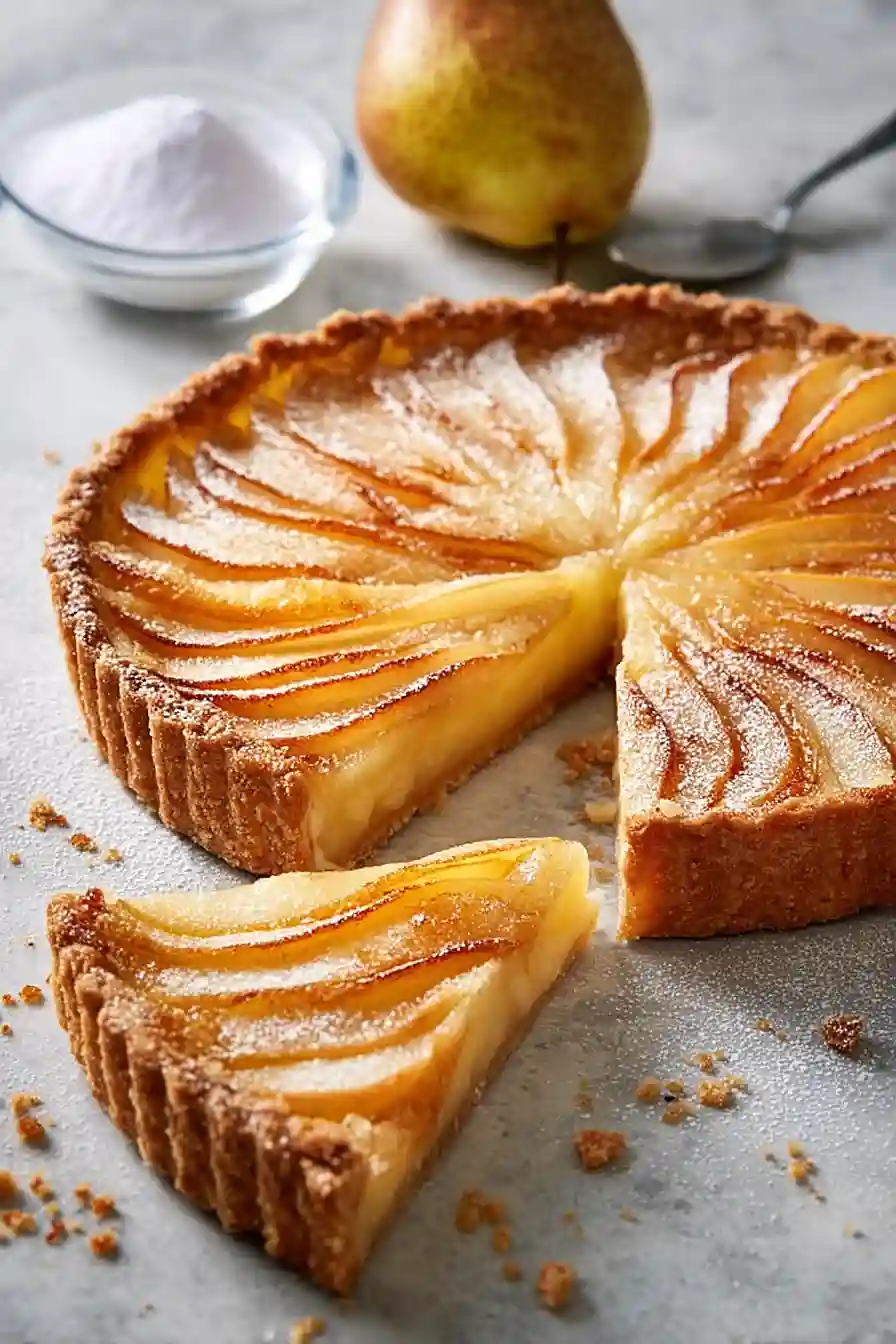 pear tart
